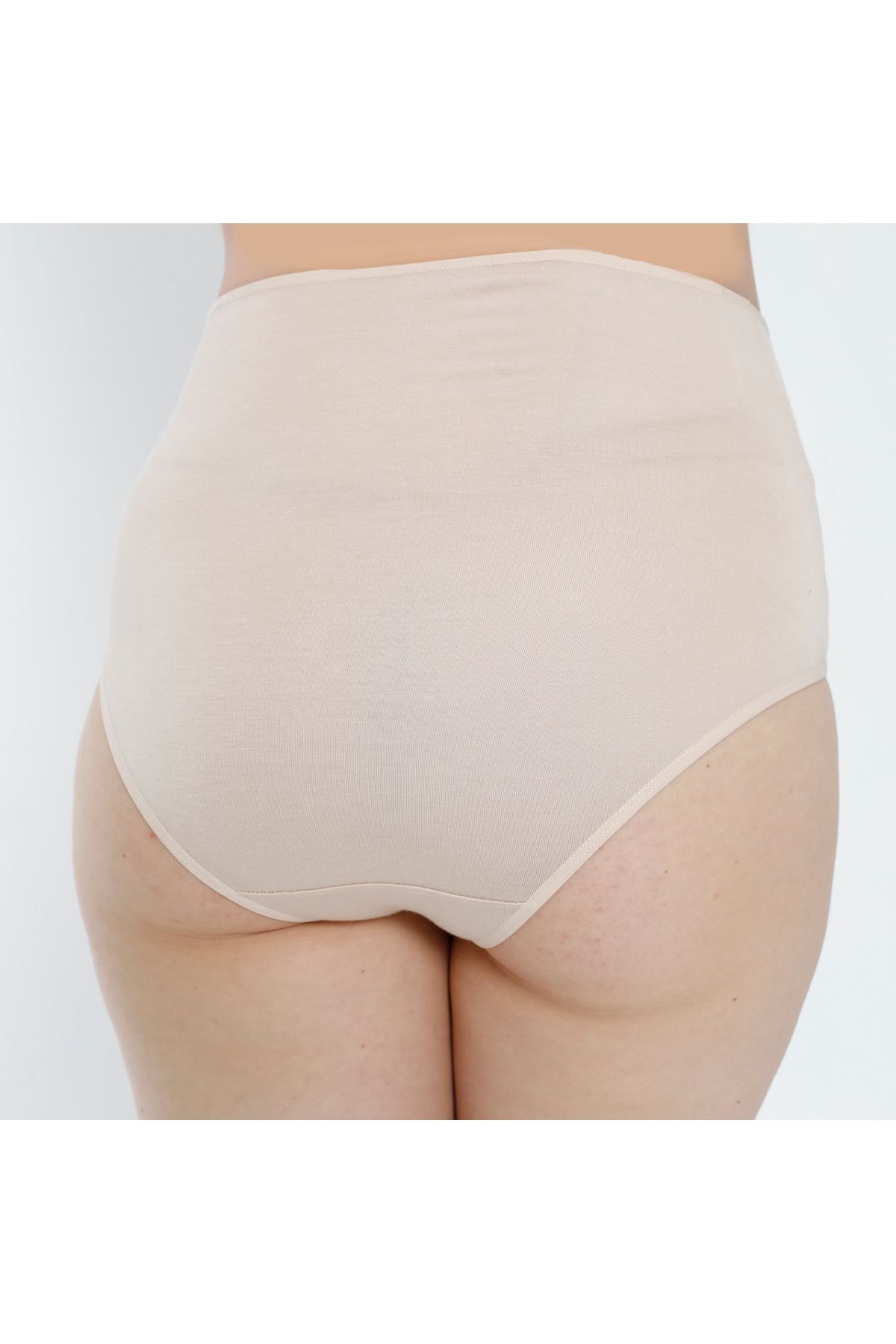 Miss Dünya Lissa 3'lü Paket Kadın Çok Renkli Pamuklu Likralı Süprem Hamile ve Lohusa Yüksek Bel Külot fotoğrafı 6 (önizleme)