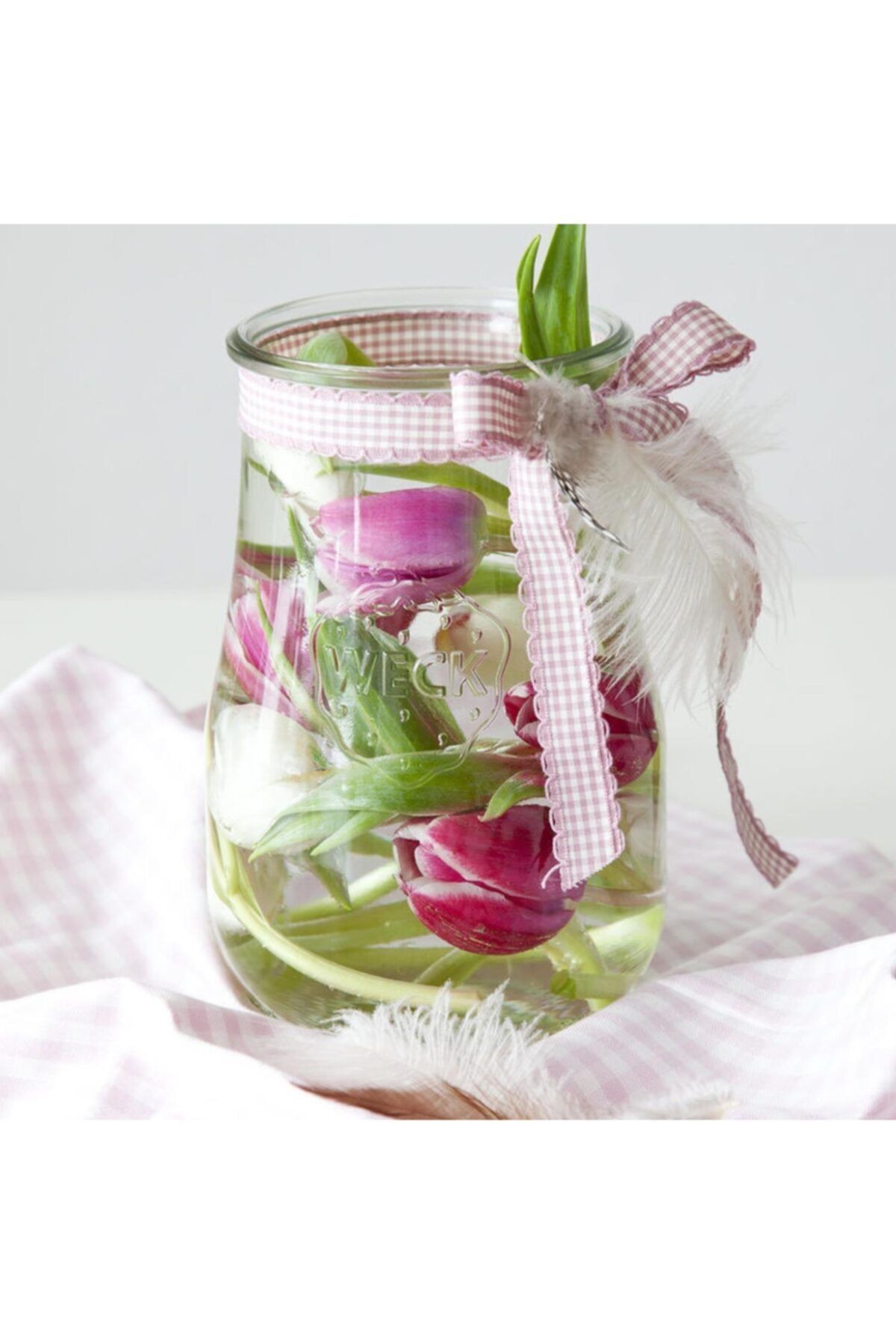 Weck-1750 ml Tulip Glass Storage Jar 2