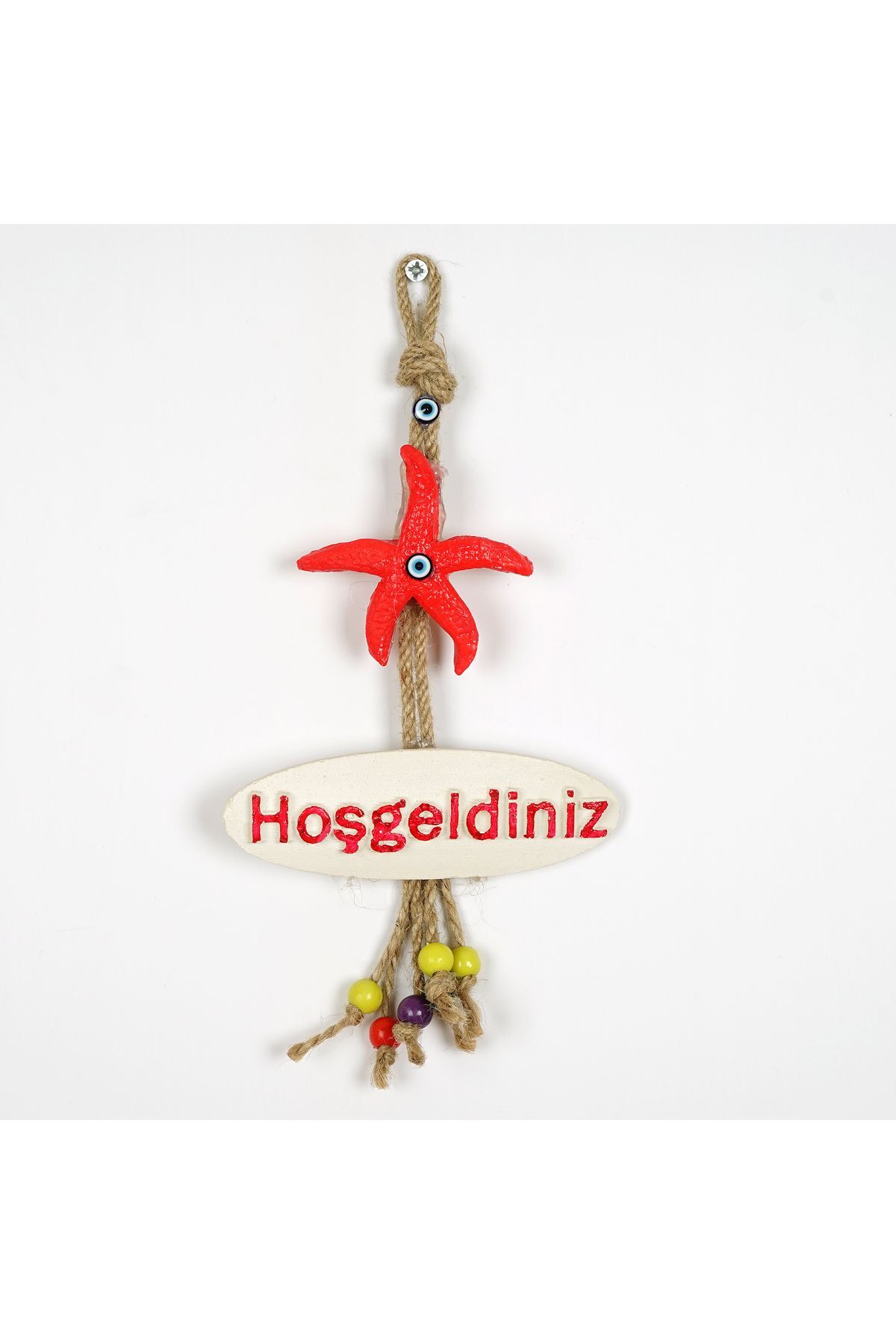 Decorative Colored Star Welcome Garden Balcony Wall Ornament