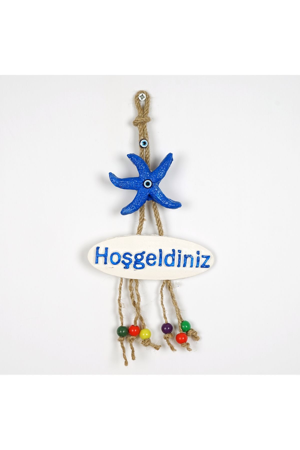 Decorative Colored Star Welcome Garden Balcony Wall Ornament