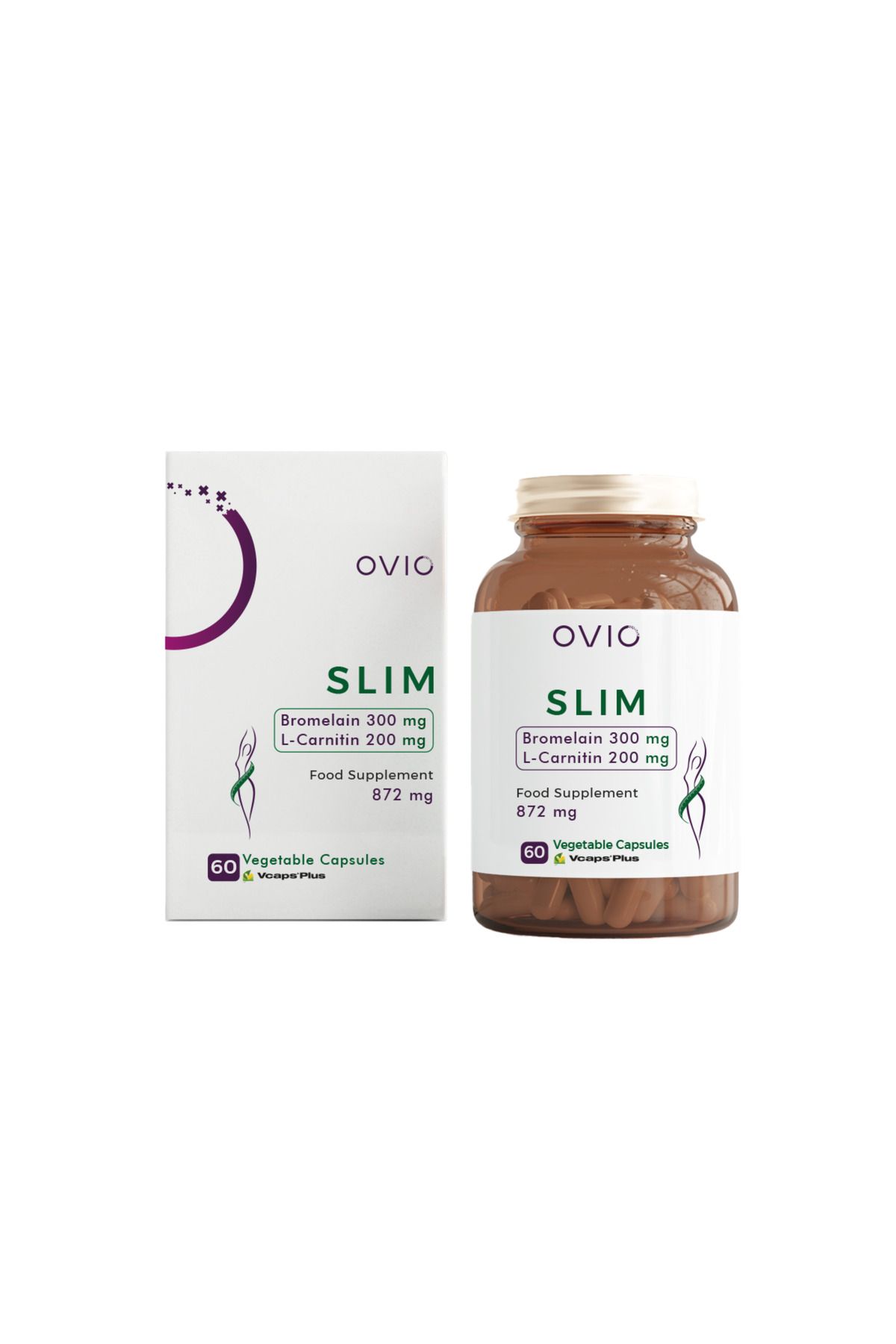 OVIO Slim Bromelain L-Carnitin 872 mg