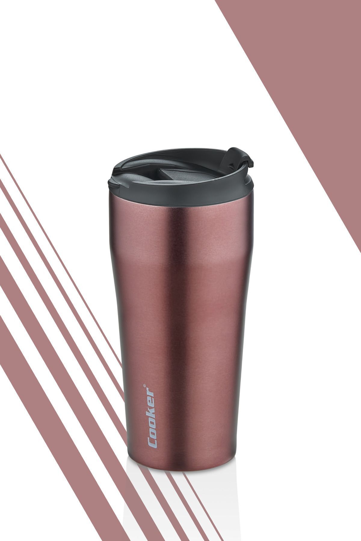 فلاسک زرد 0.40 میل ترموس استیل ضدزنگ دو طبقه Tea Coffee Picnic Camp Outdoor Office Café School Cooker