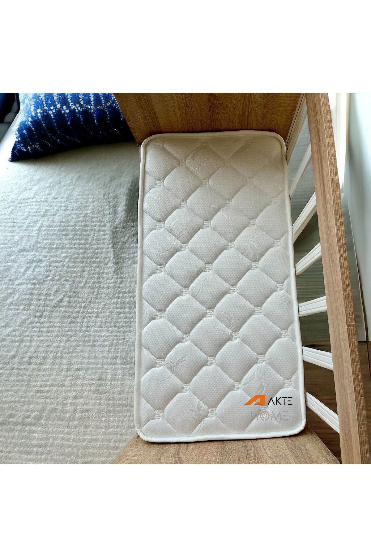 Aktehome Lüks Bebek Yatak Beşik Yatağı Havlu Kumaş fotoğrafı 4 (önizleme)