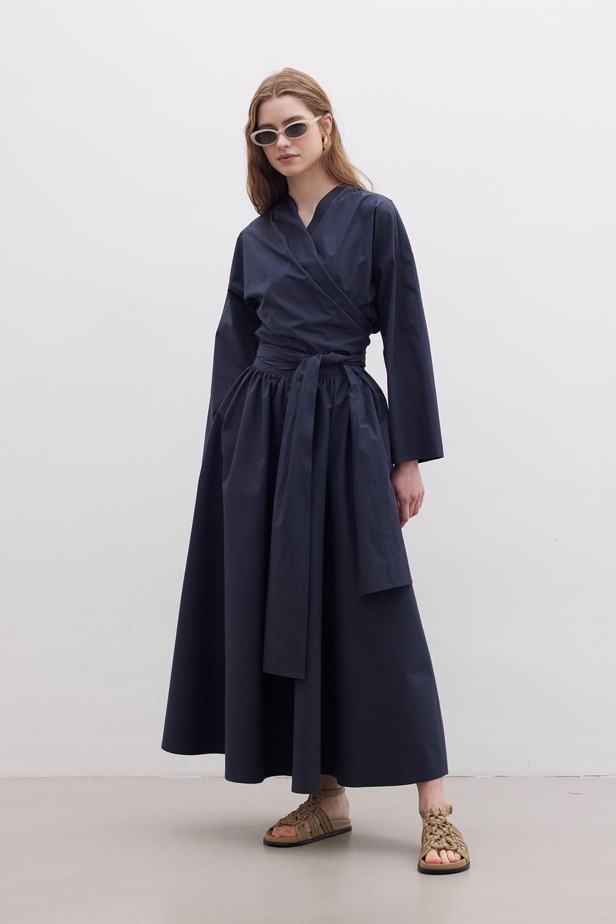 Manuka-VOLAN PREMIUM SZOKNYA NAVY BLUE 2