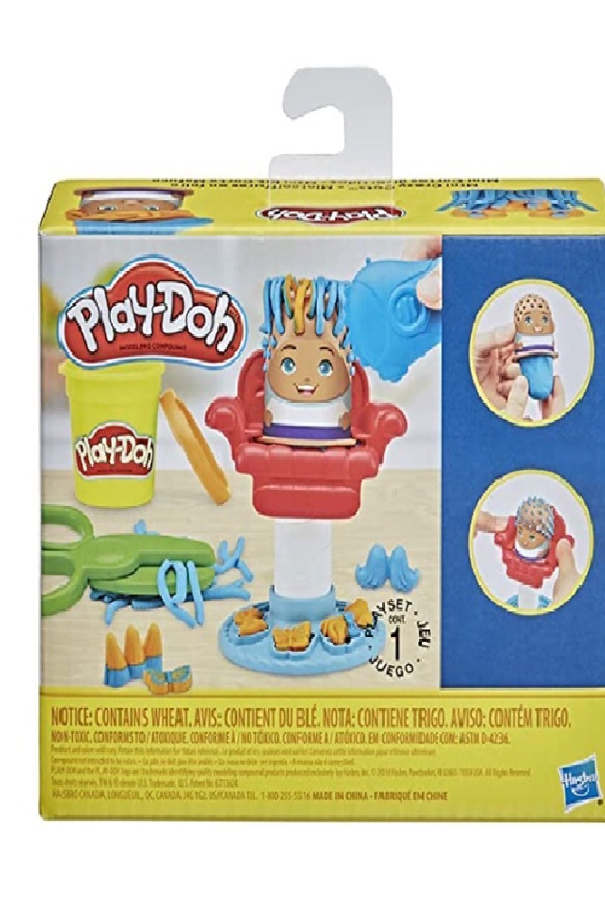 BFY TOYS Play Doh Mini Crazy Cuts-mini Coiffeur-kuaför Seti-berber