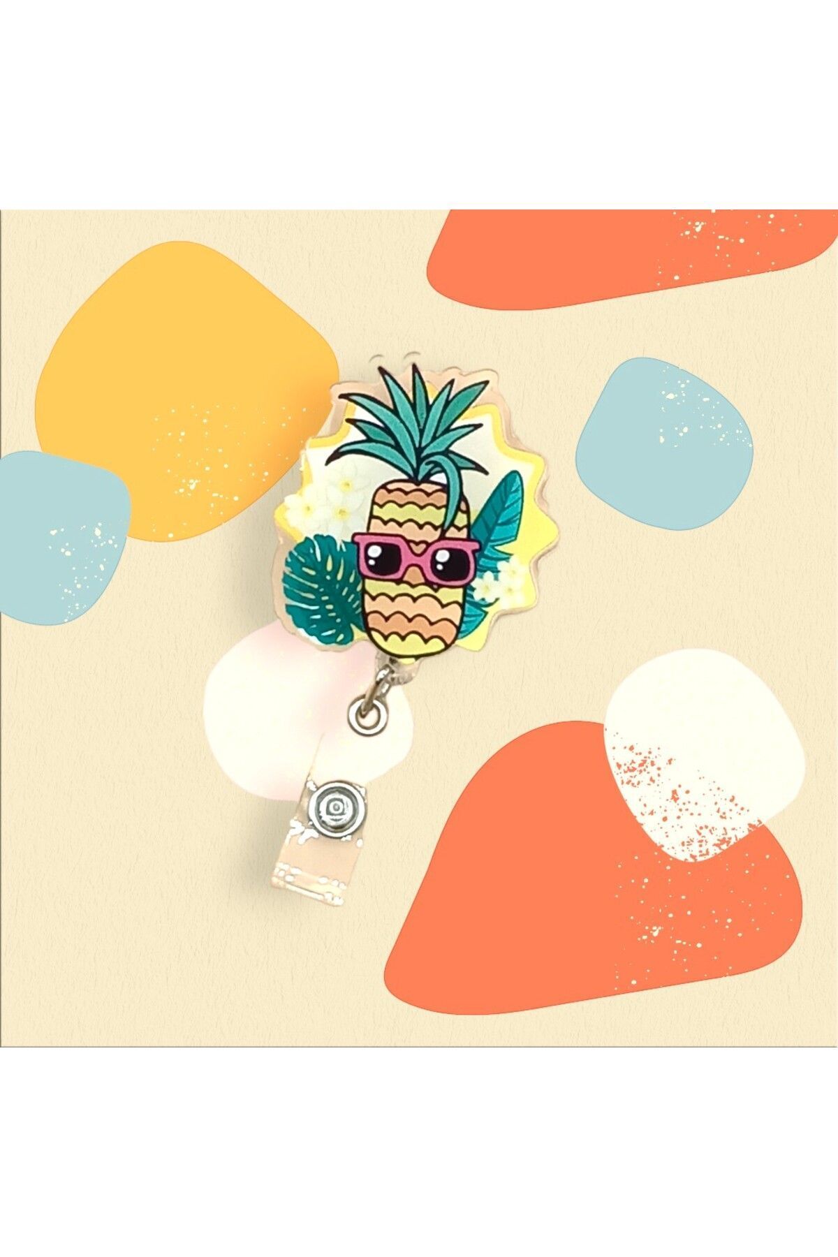 CİCCİBİCCİSHOP Ananas Yoyo - Tambur Pentru Guler Cu Șnur Pull-birkak - One Size