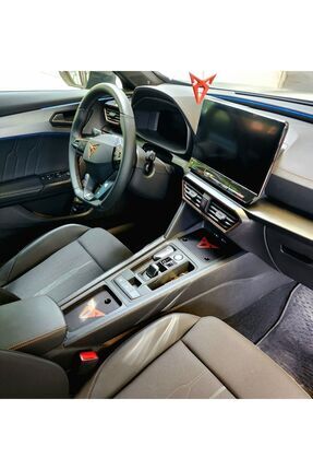 ArdDekor Cupra Formentor & Leon Bardaklık Kapağı ve Şarj Bölmesi Kapağı Set (...