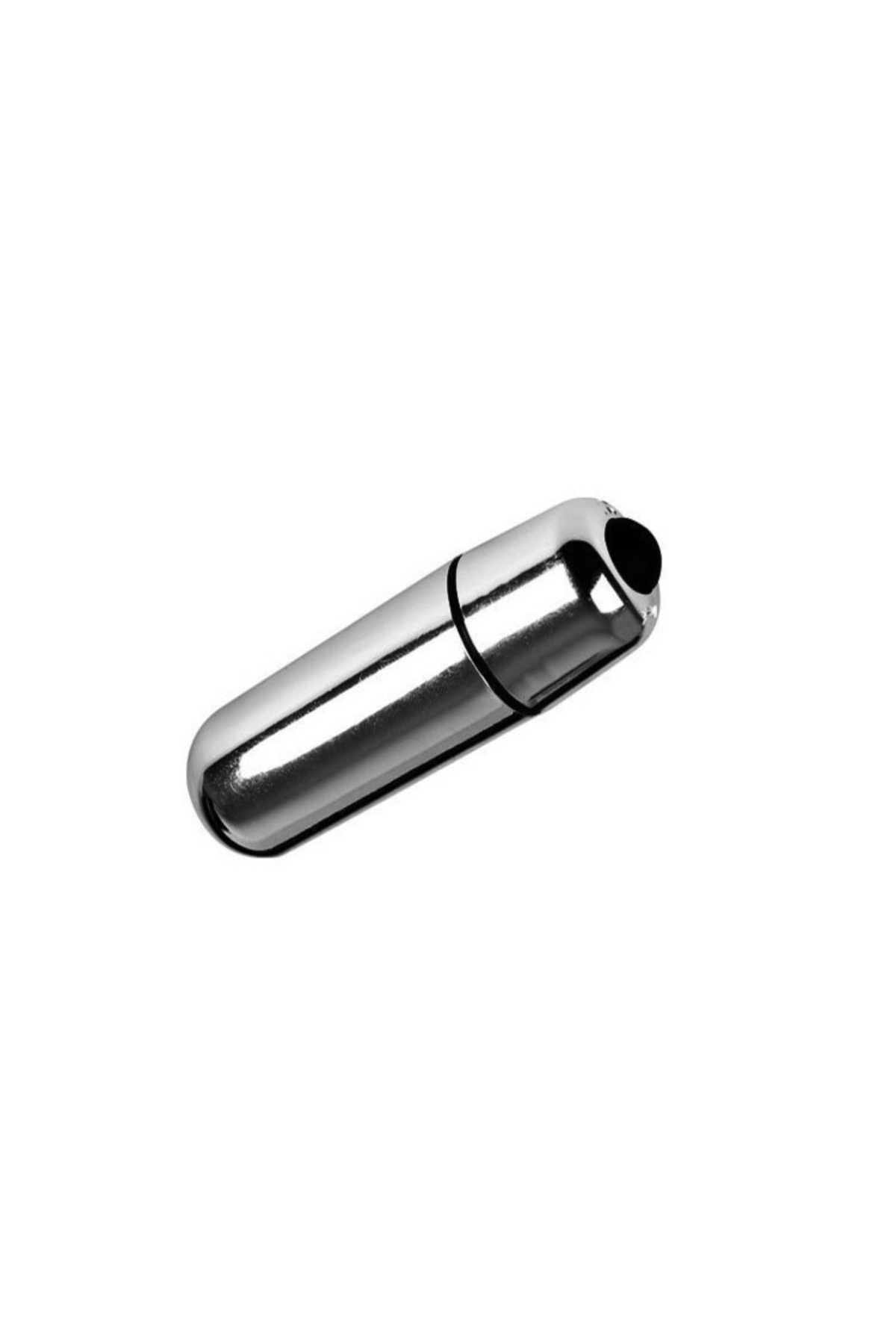 Gümüş Mini Round-Head Bullet Vibrator 2