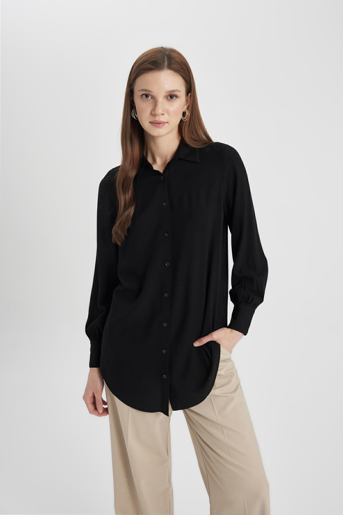 تونیک حجاب زنانه دفاکتو | Z3538AZ24SP Defacto - Image 3