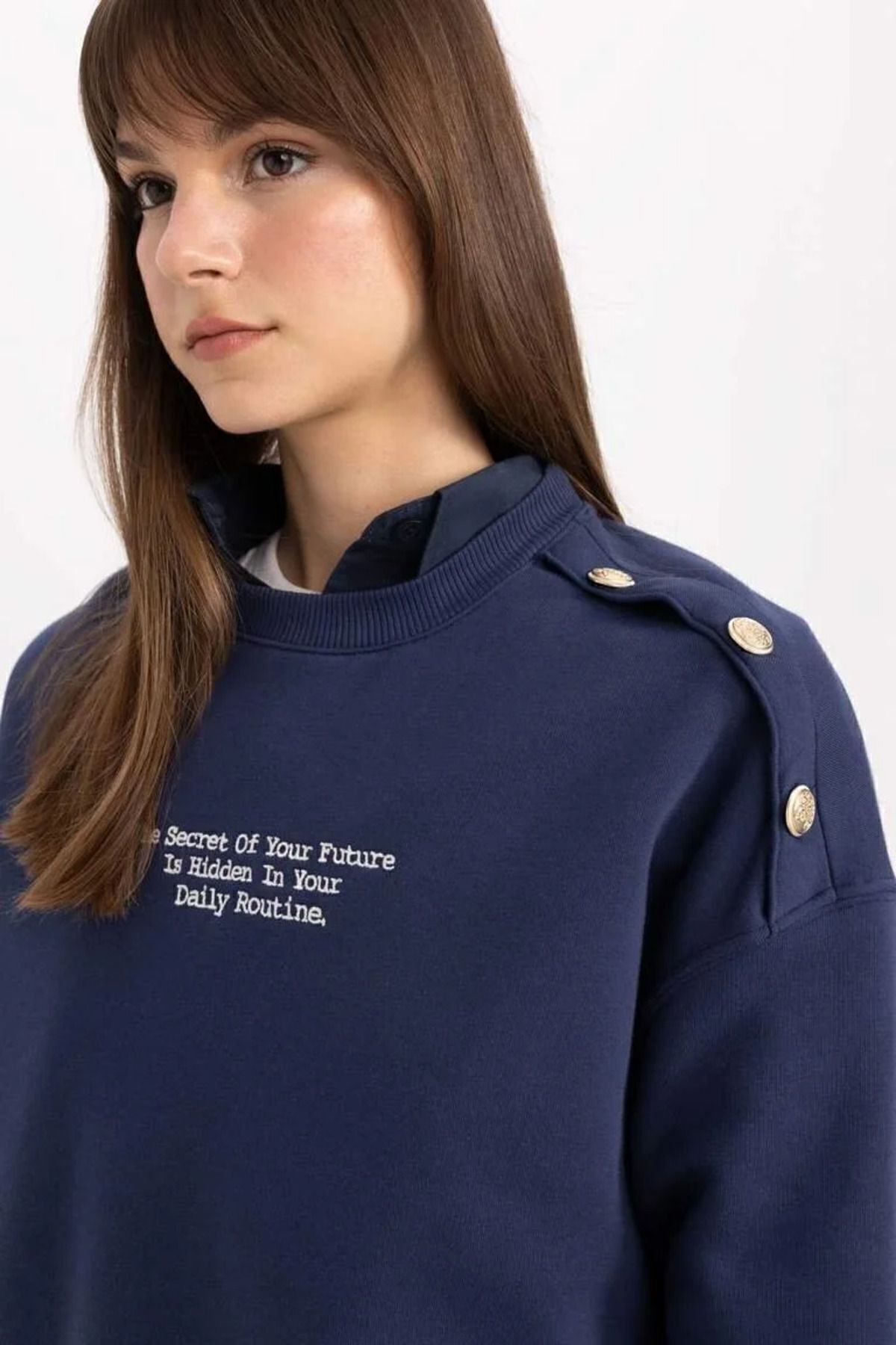 تونیک زنانه دفاکتو | C5422AXNV31mc Defacto - Image 3