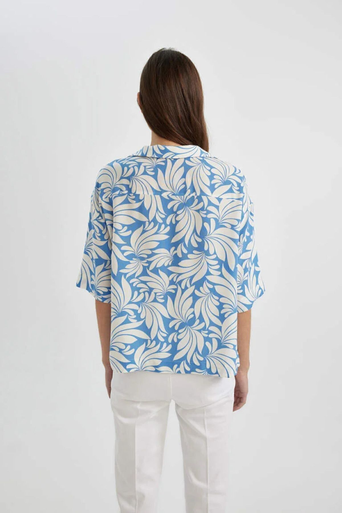 شومیز زنانه دفاکتو | C3389AXBK81mc Defacto - Image 4