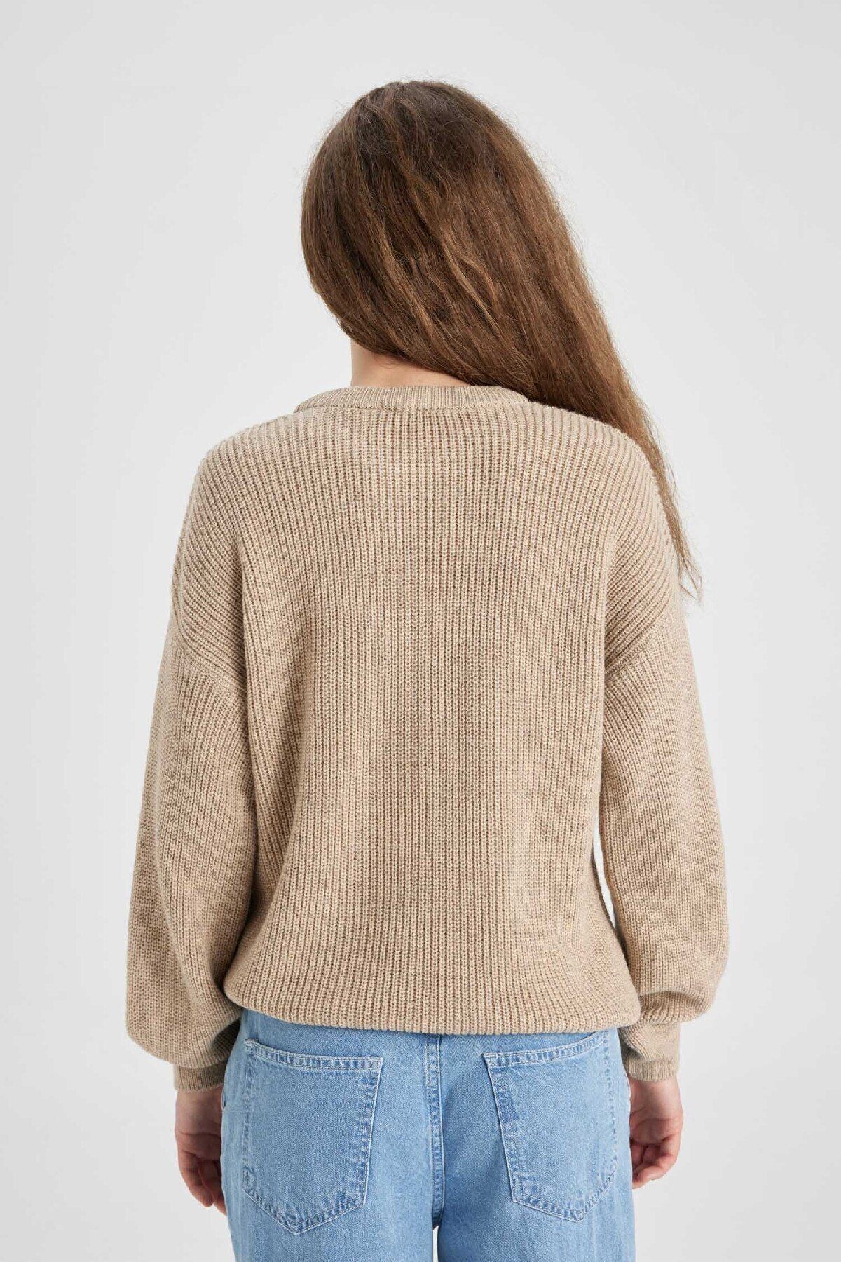 بافت زنانه دفاکتو | H6905AZ24WN Defacto - Image 6