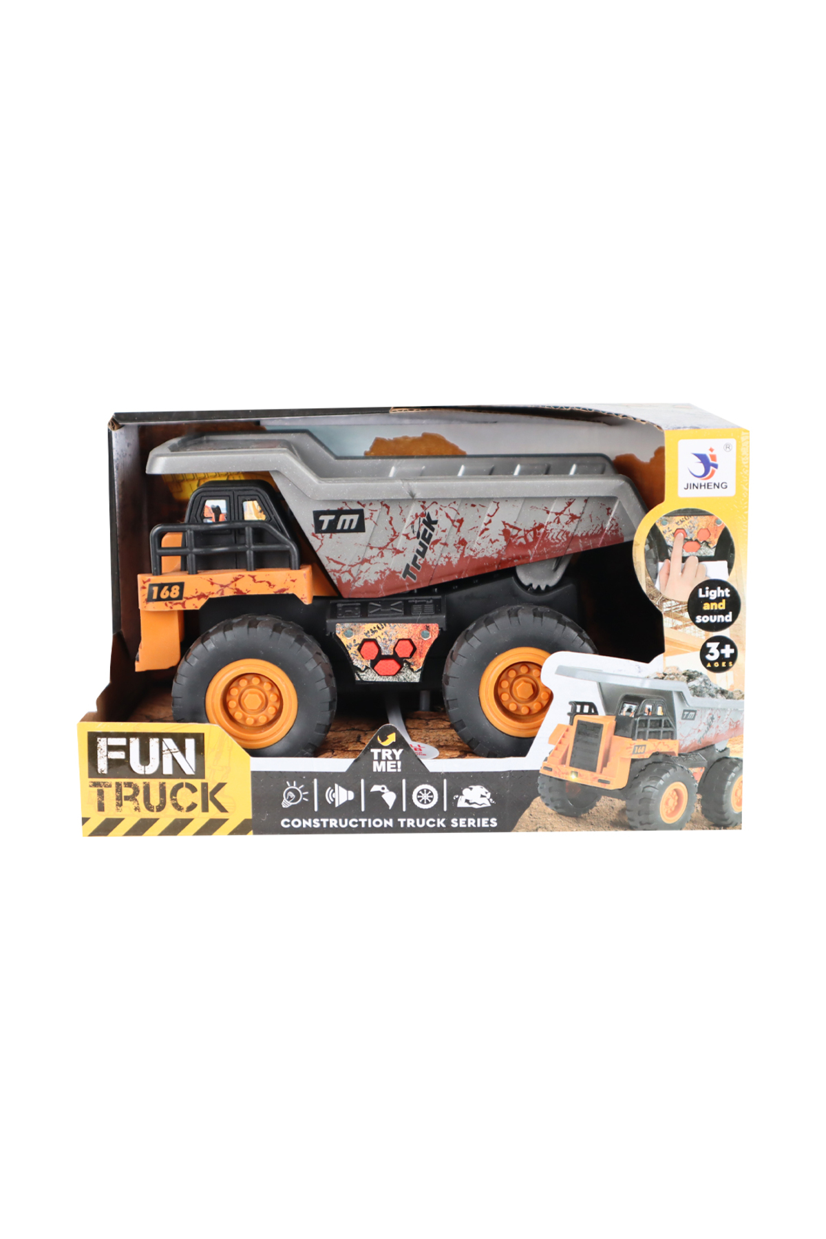 MEGA Sesli Işıklı Pilli Eğlenceli İnşaat Taşıyıcı