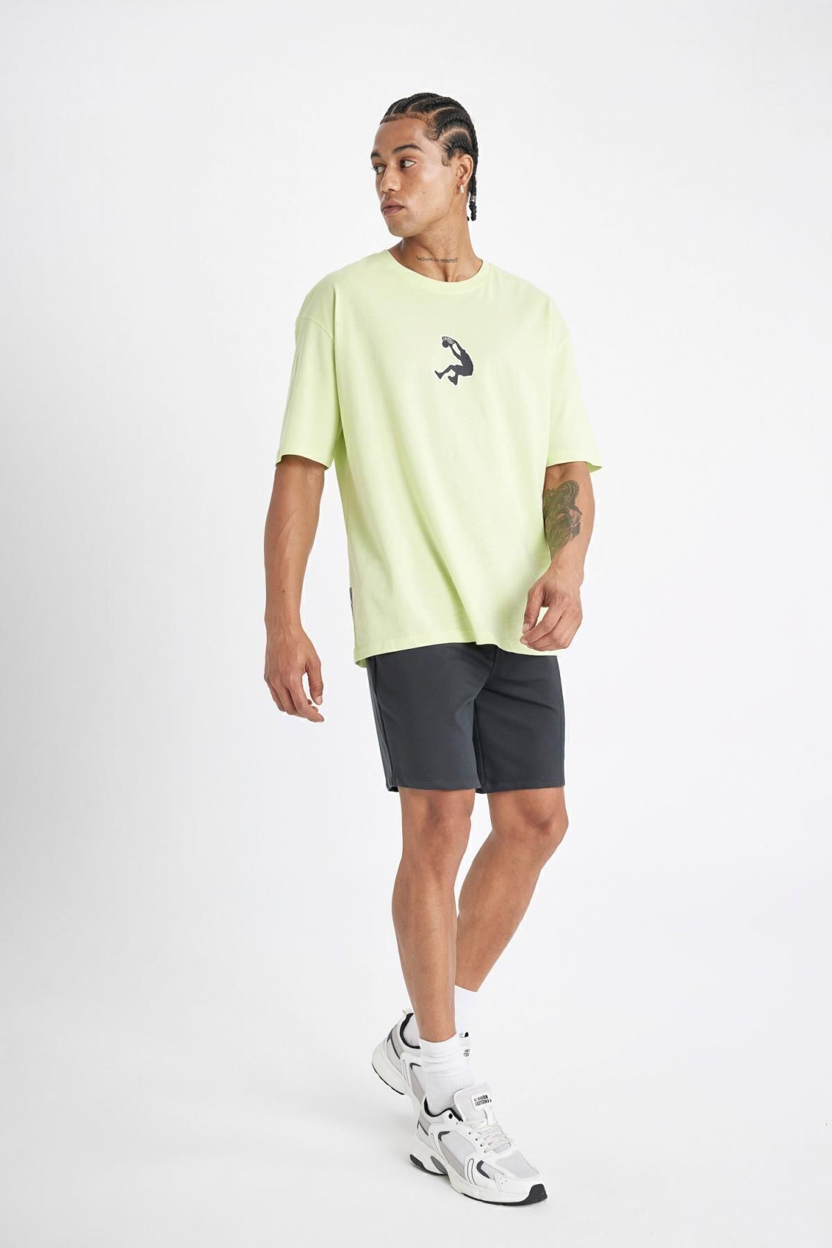 شلوارک مردانه دفاکتو | C6998AX24HS Defacto - Image 3