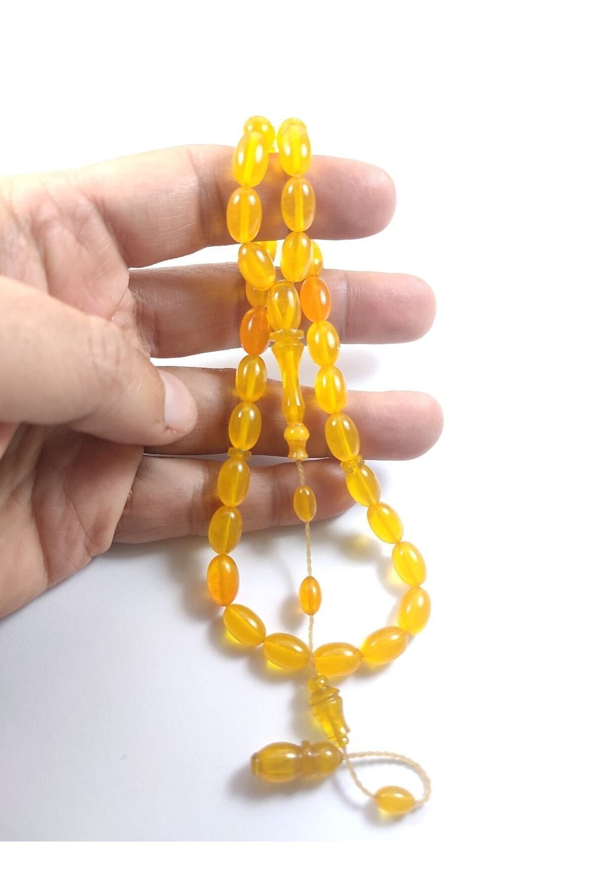 İskeçe Exclusive-Abdullah Başkale Master - Curved and Squeezing Orange Amber, Systemed and Certified 6