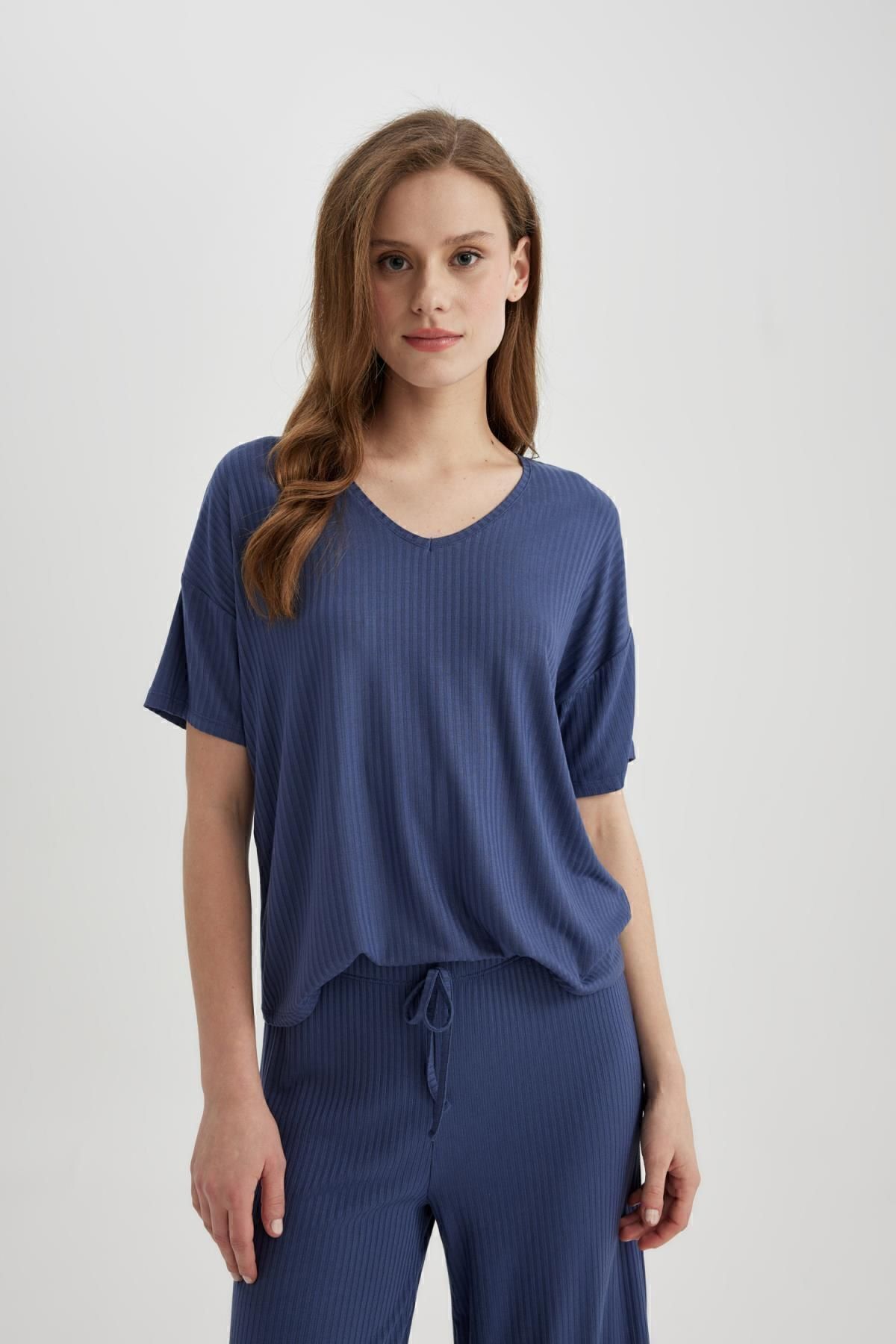 ست پیژامه زنانه دفاکتو | B6181AX24SP Defacto - Image 3