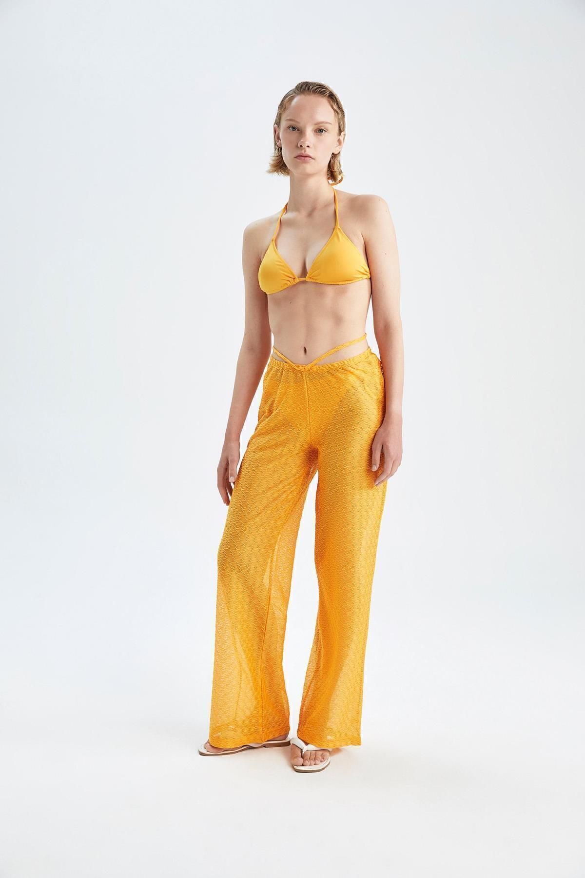 لباس ساحلی زنانه دفاکتو | W9364AZ22SM Defacto - Image 3