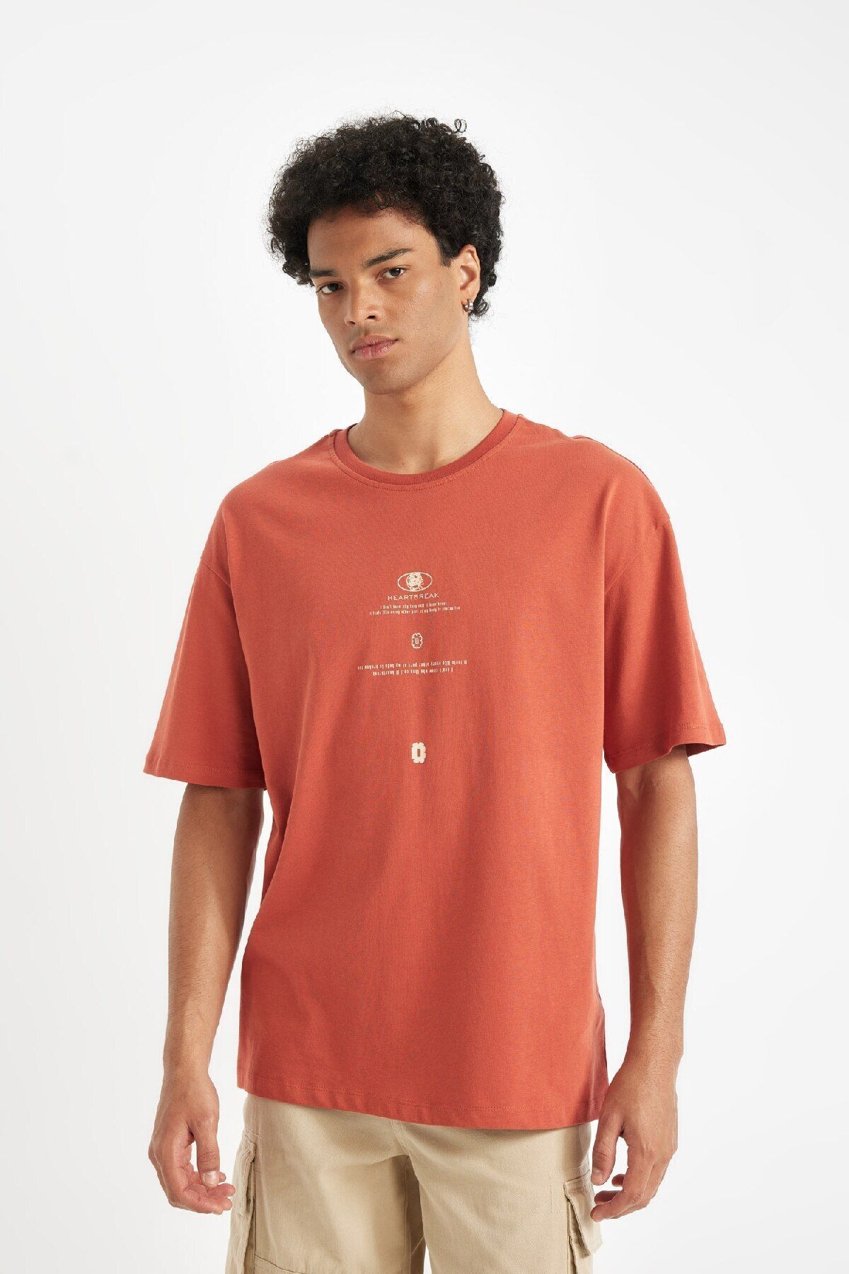 تی شرت مردانه دفاکتو | C6144AX24AU Defacto - Image 4