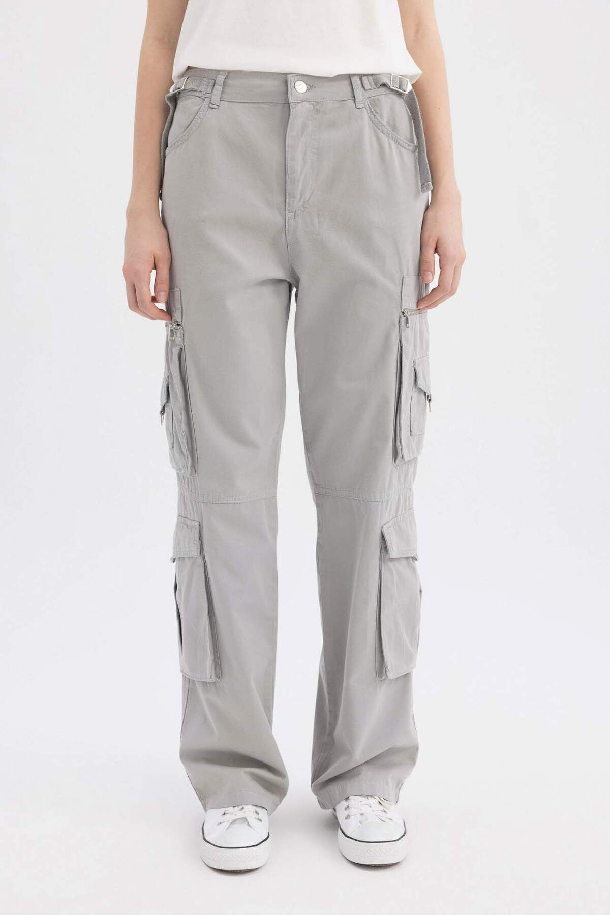 شلوار زنانه دفاکتو | B6873AX23WN Defacto - Image 4