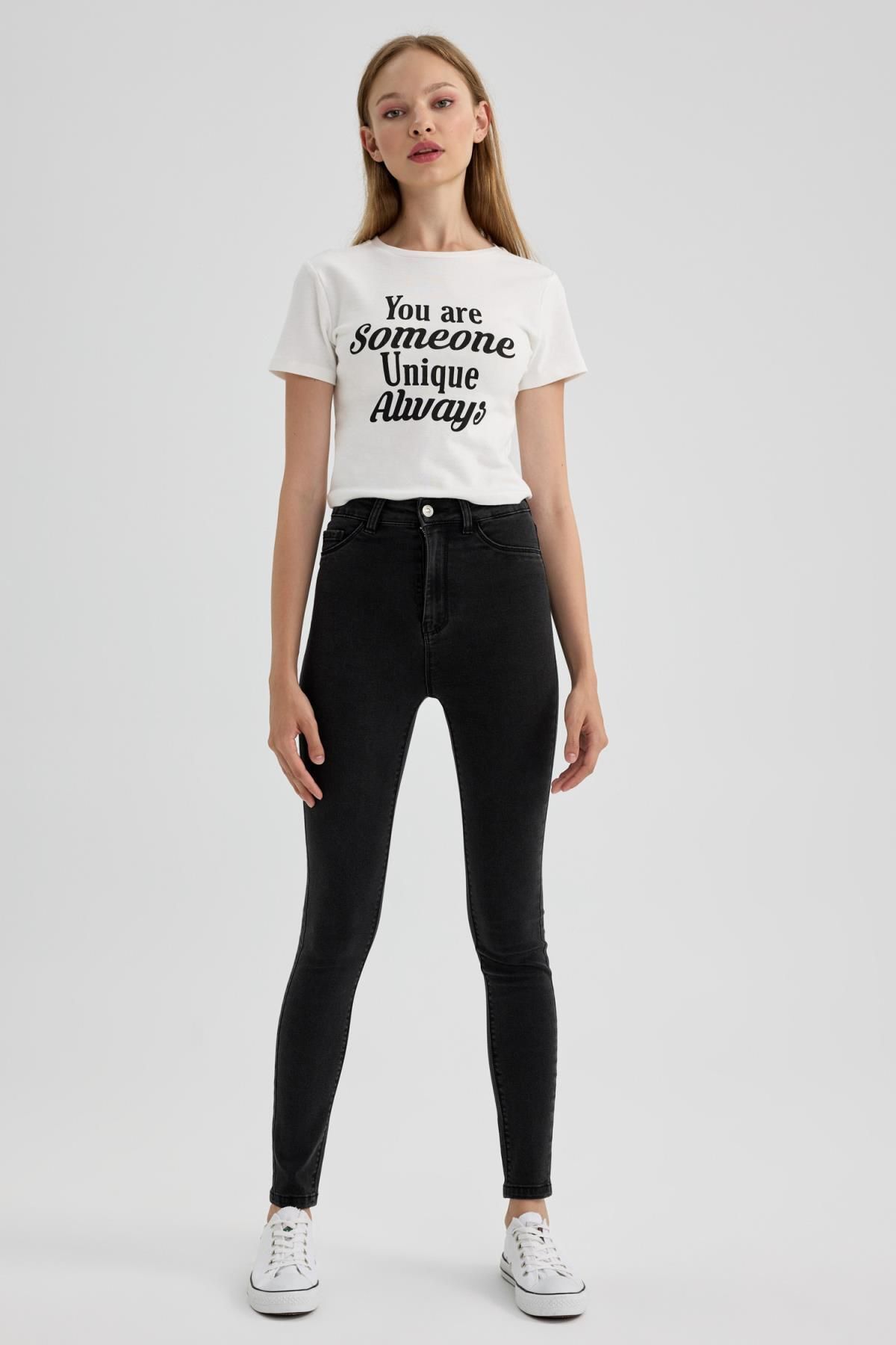 جین زنانه دفاکتو | A5818AX23WN Defacto - Image 3