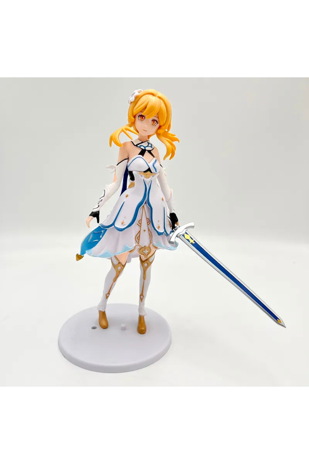 T*様 UVERworld フィギュア MYCH Genshin Impact The Traveler Lumine Standing Sword 20 CM