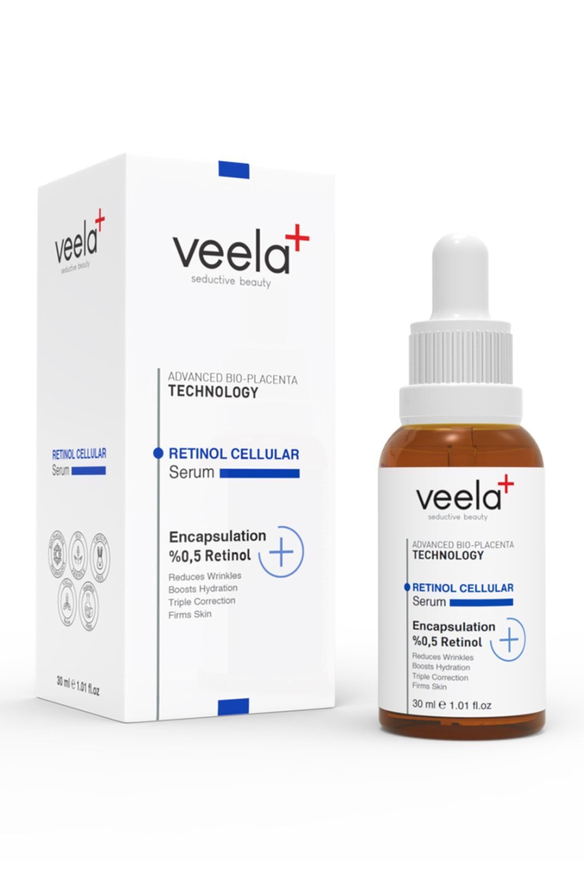 سرم پوست ترمیم سلولی رتینول اورجینال VEELA