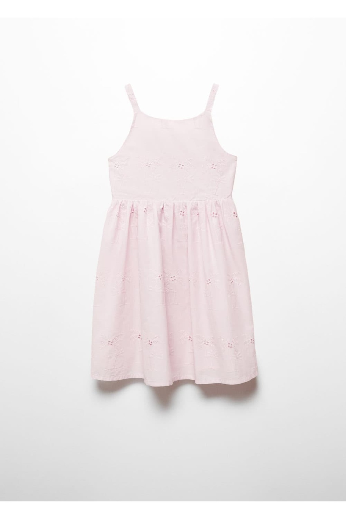 لباس مجلسی دخترانه بنفش منگوMANGO Kids | 67067920 اورجینال - تصویر 3