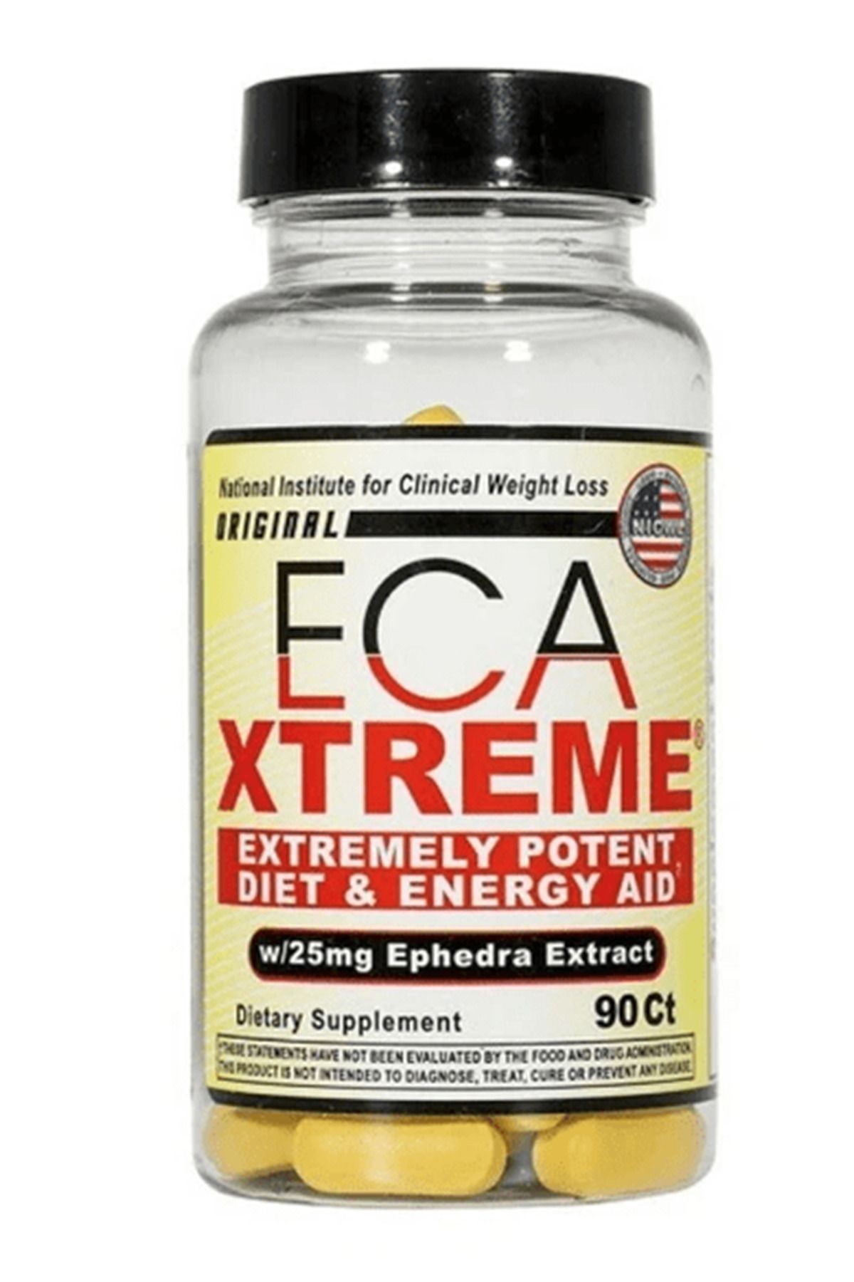 HiTech Hi-tech Pharmaceuticals Eca Xtreme 90 Tablet Ephedraa Dmha Thermogenic Fat Burner.usa Version.3243