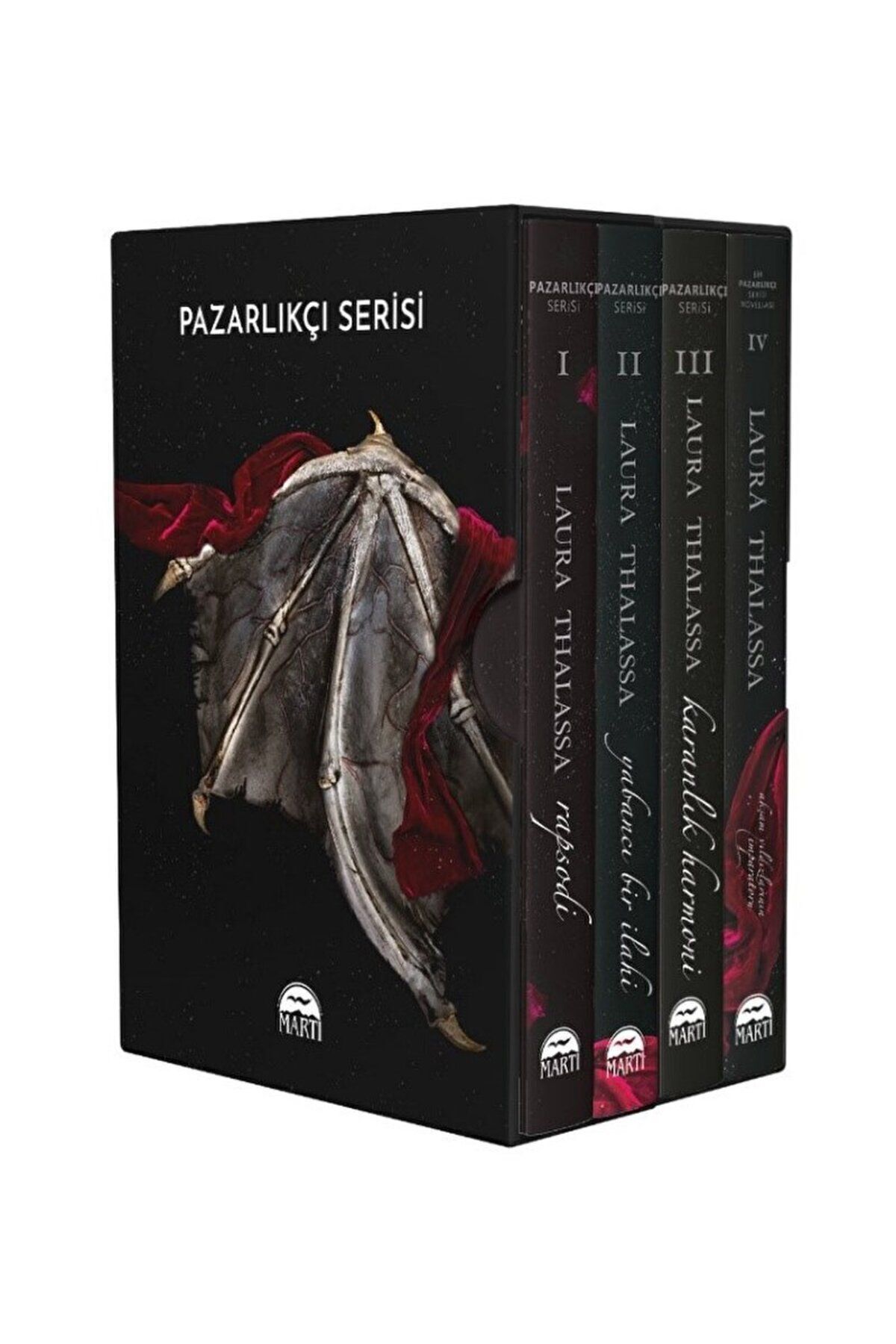 Martı Yayınları Pazarlıkçı Serisi (4 Kitap Kutulu) / Laura Thalassa / Martı Yayınları / 9786253660604