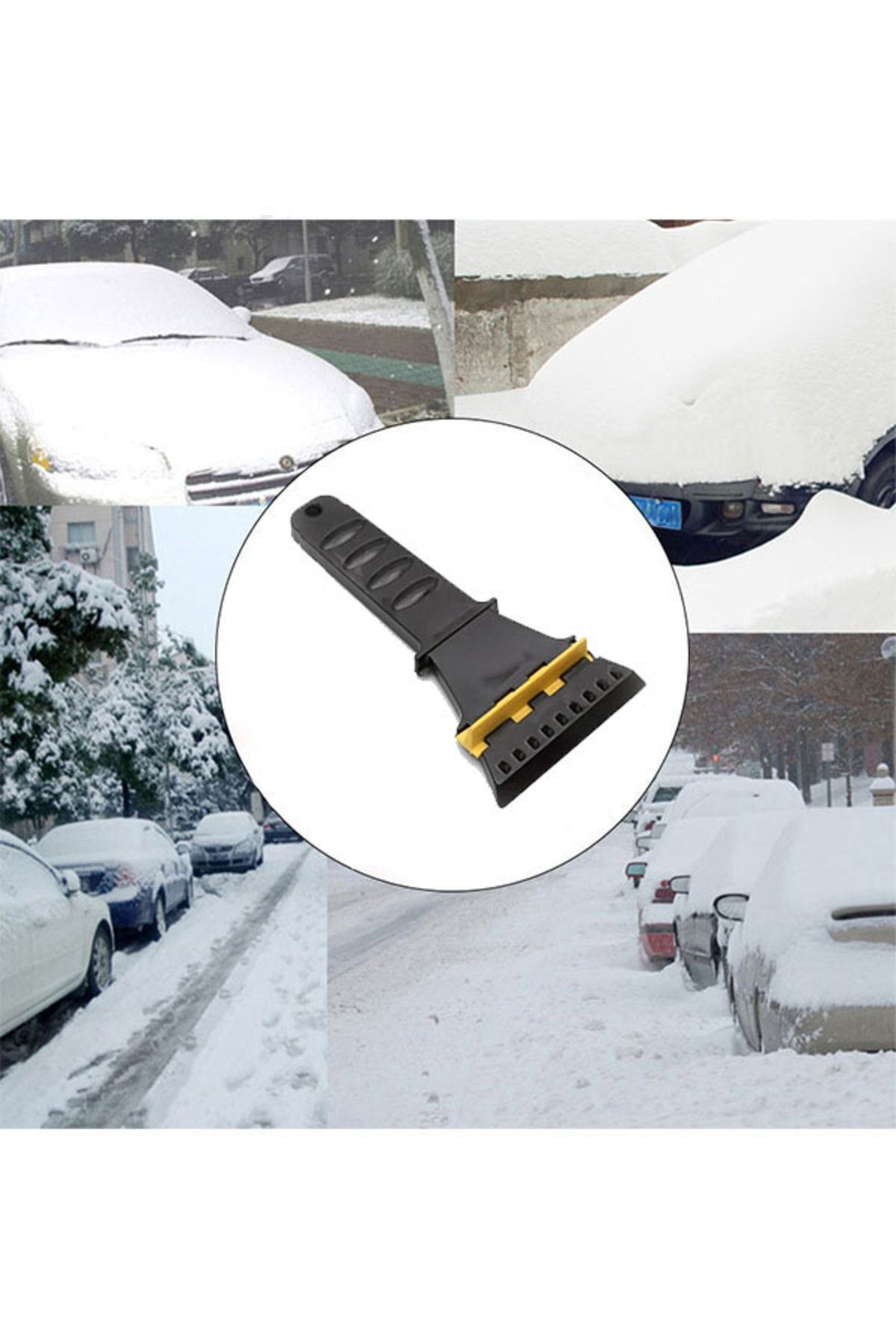 MeyZone-Auto Car Window Glass Fridge Ice Snow Ice Crusher Scraping Scraper Windshield Cleaner Ice Scraper 3
