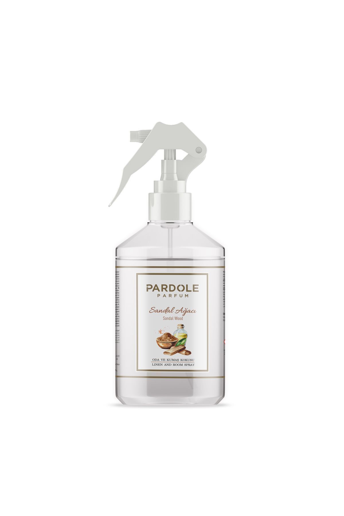بوگیر و تصفیه کننده هوا عطر اتاق اسپری صندل 500 میل پارچه وسیله نقلیه PARDOLE