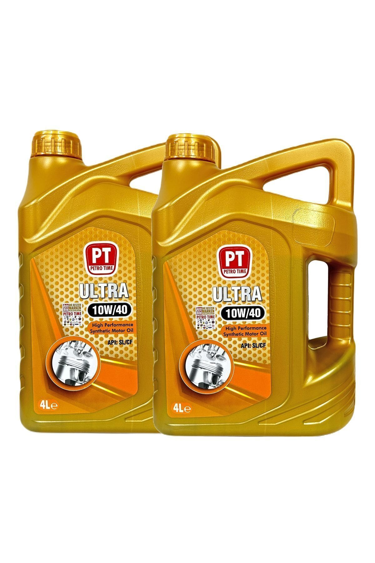 Petro Tıme 10w-40 4 Litre Motor Yağı -benzin, Lpg, Dizel (2 Adet ...