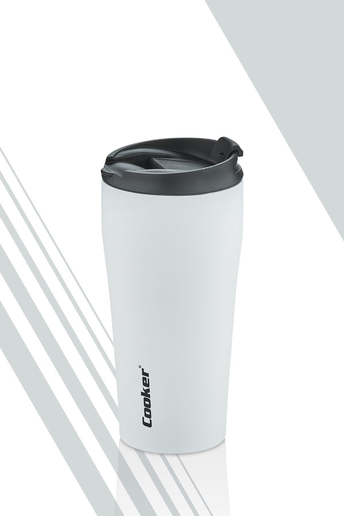 فلاسک قرمز 0.40 میل ترموس استیل ضد زنگ دو طبقه Tea Picnic Camp Outdoor Office Cafe Beyaz Cooker