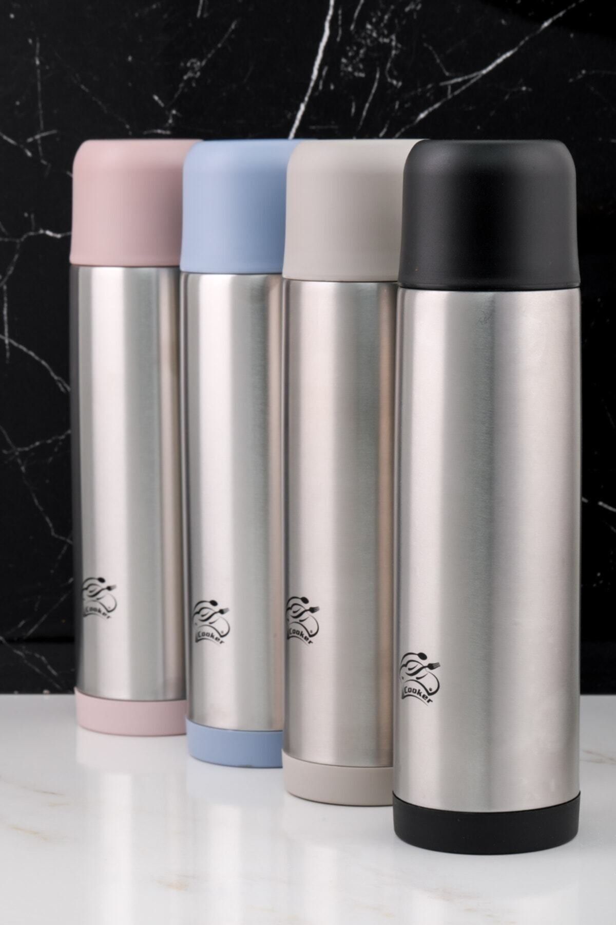 فلاسک فلزی پسرانه و دخترانه بچگانه 750 میل فولادی Thermos Baby Tea Steel Cooker