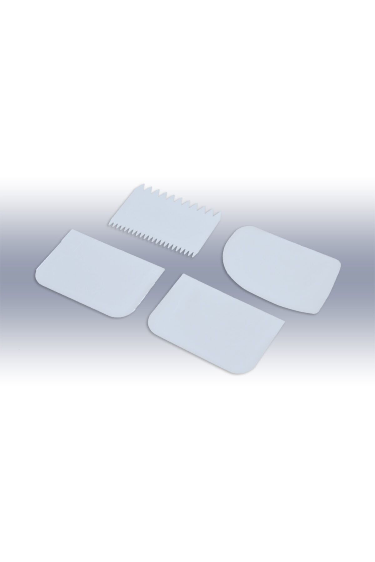 tekçe-4-Piece Dough Scraper and Shaper Set 1