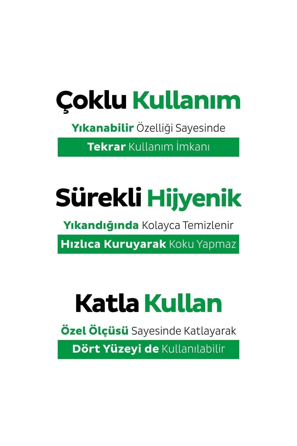 Bio Çözünür Yüzey Temizlik Havlusu Karma Paket 3X50 (150 Yaprak)