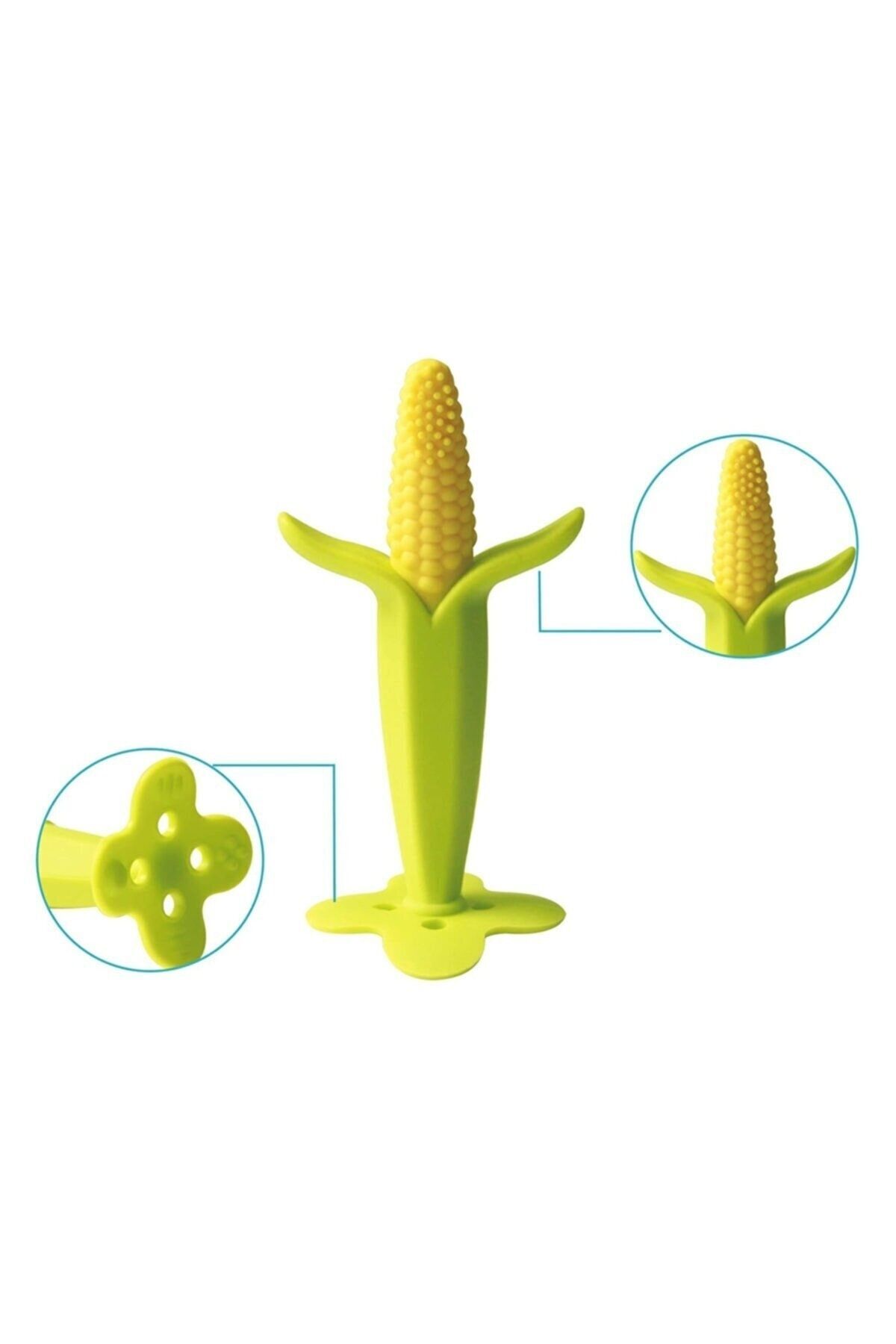 Genel Markalar Ayaklı Mısır Bebek Diş Kaşıyıcı Diş Fırçası Diş Çıkartıcı