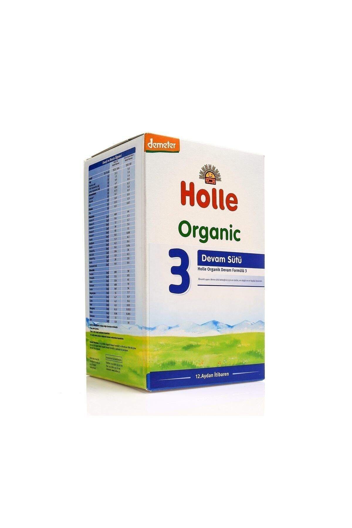 Holle Organik Devam Sütü 3 600 gr fotoğrafı 2 (önizleme)