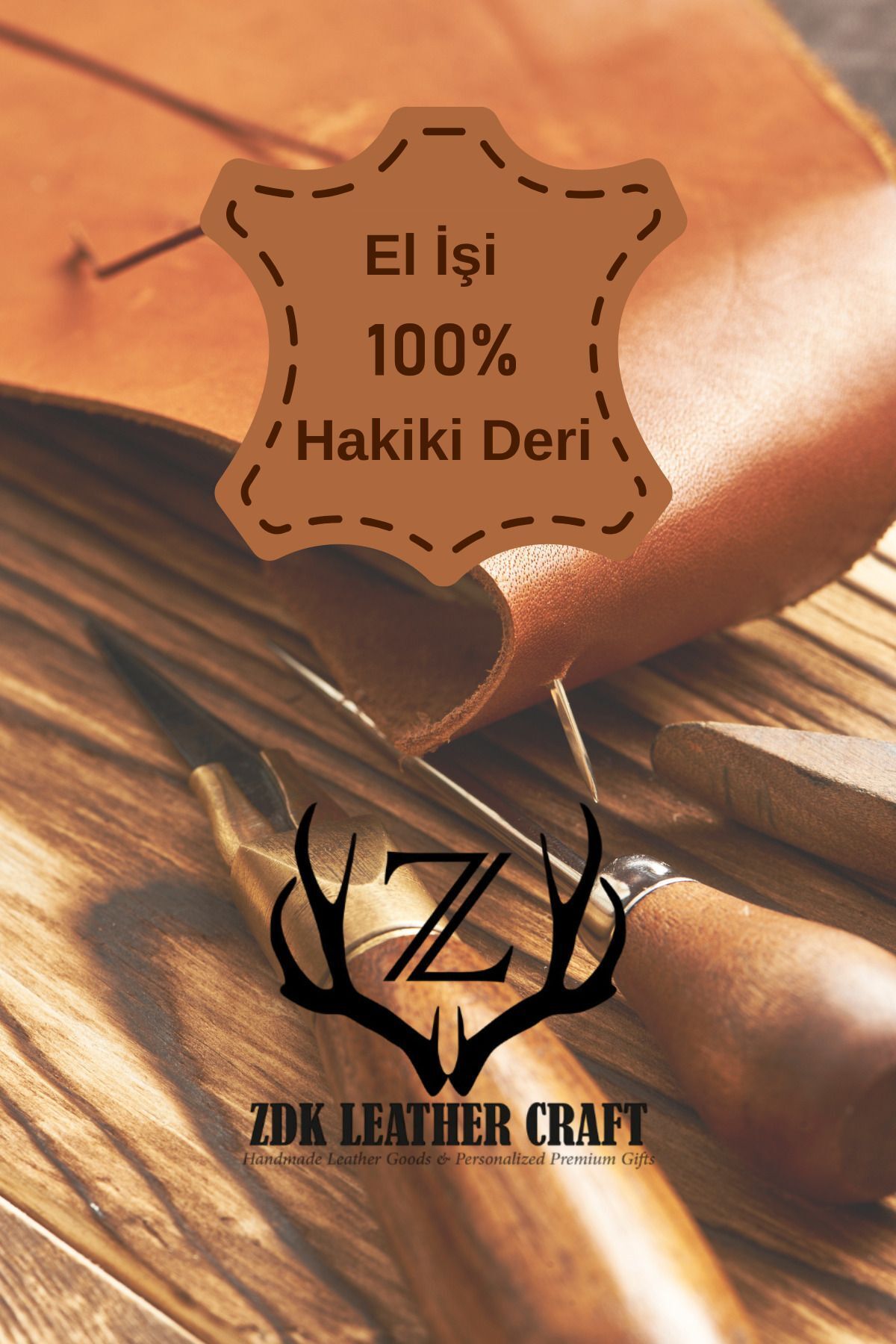 کیف پول مردانه و زنانه حداقل چرم اورجینال Z ZDK Leather Craft