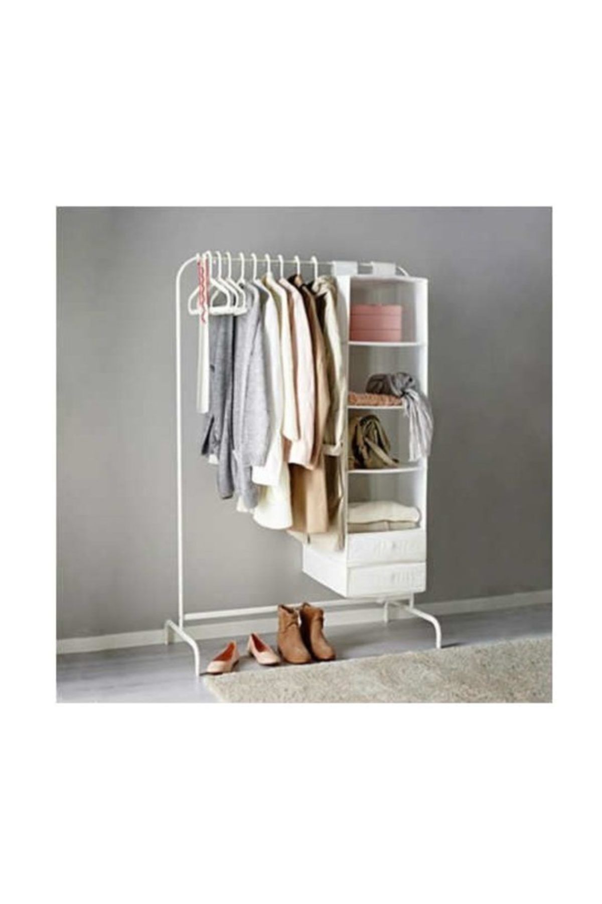 IKEA Mulig Standing Clothes Hanger Metal Free Shipping Trendyol