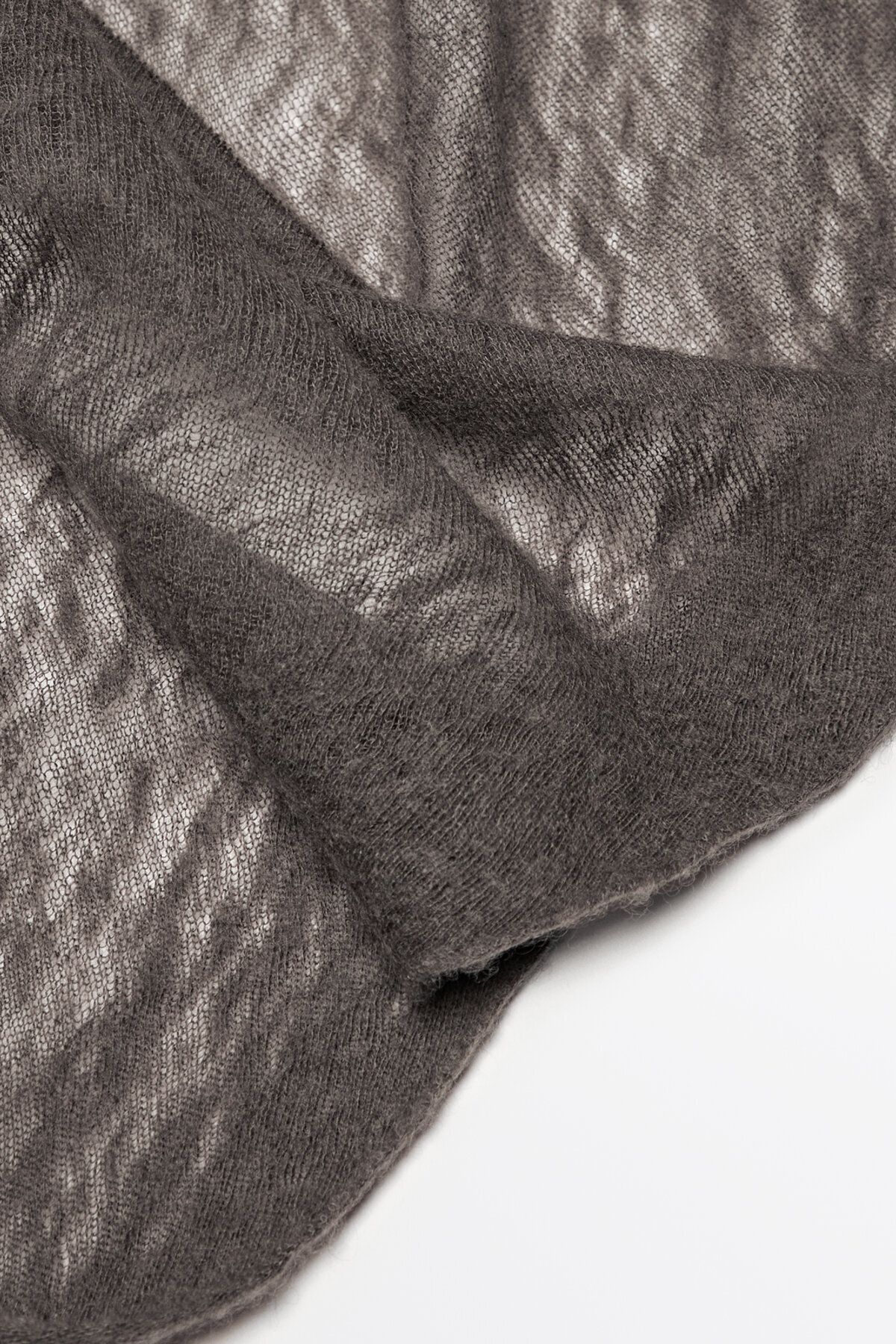 شال 100% ترمه با جزئیات ملانژ Massimo Dutti