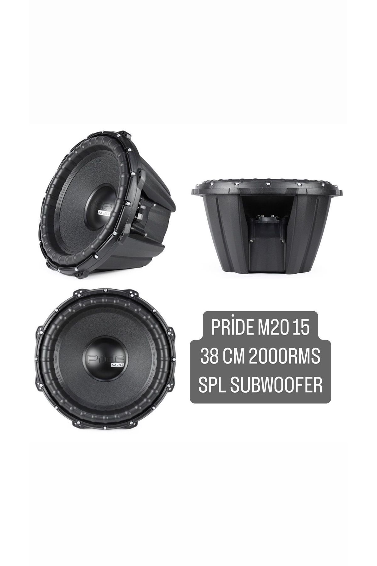 PRİDE AUDİO Pride Audio M20 38 Cm 2000Rms Özel Seri Rusya - Fiyatı