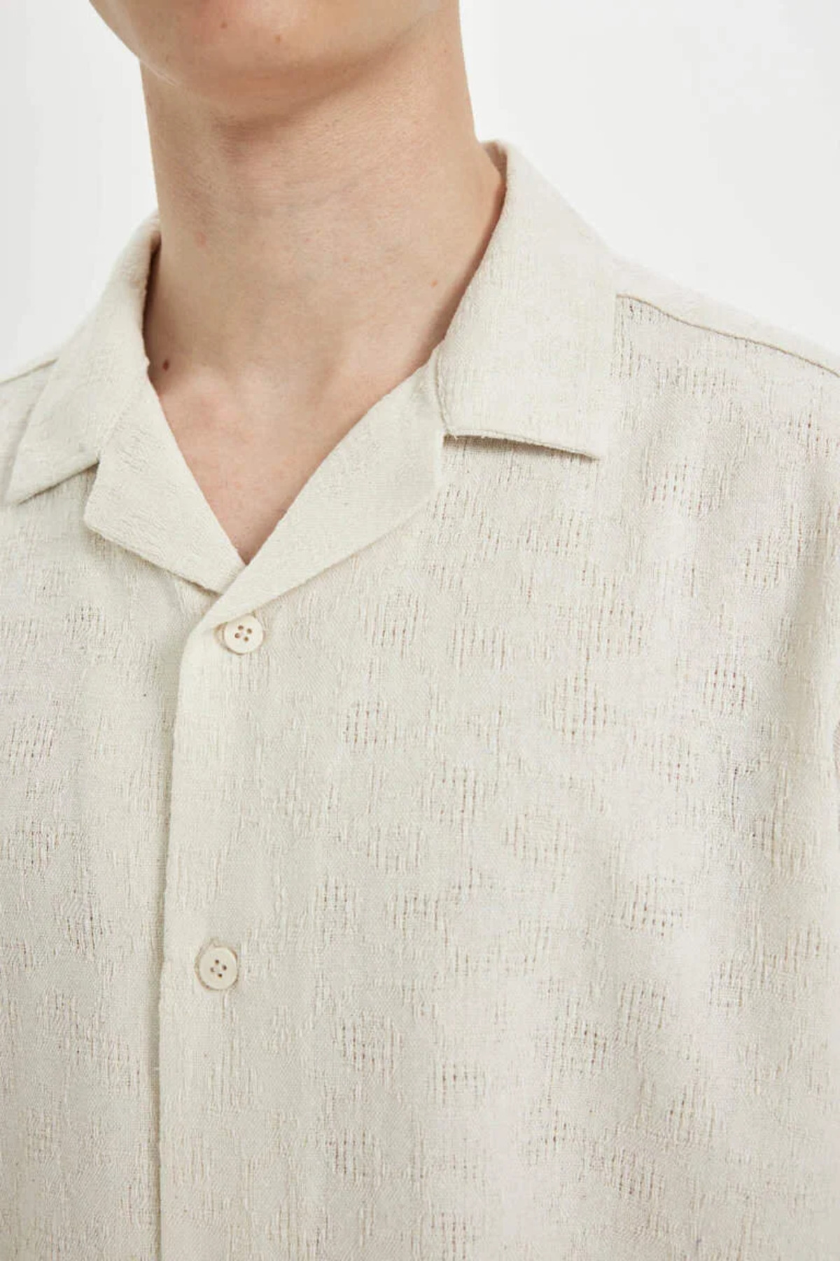 پیراهن مردانه دفاکتو | A9335AXBG700 Defacto - Image 3