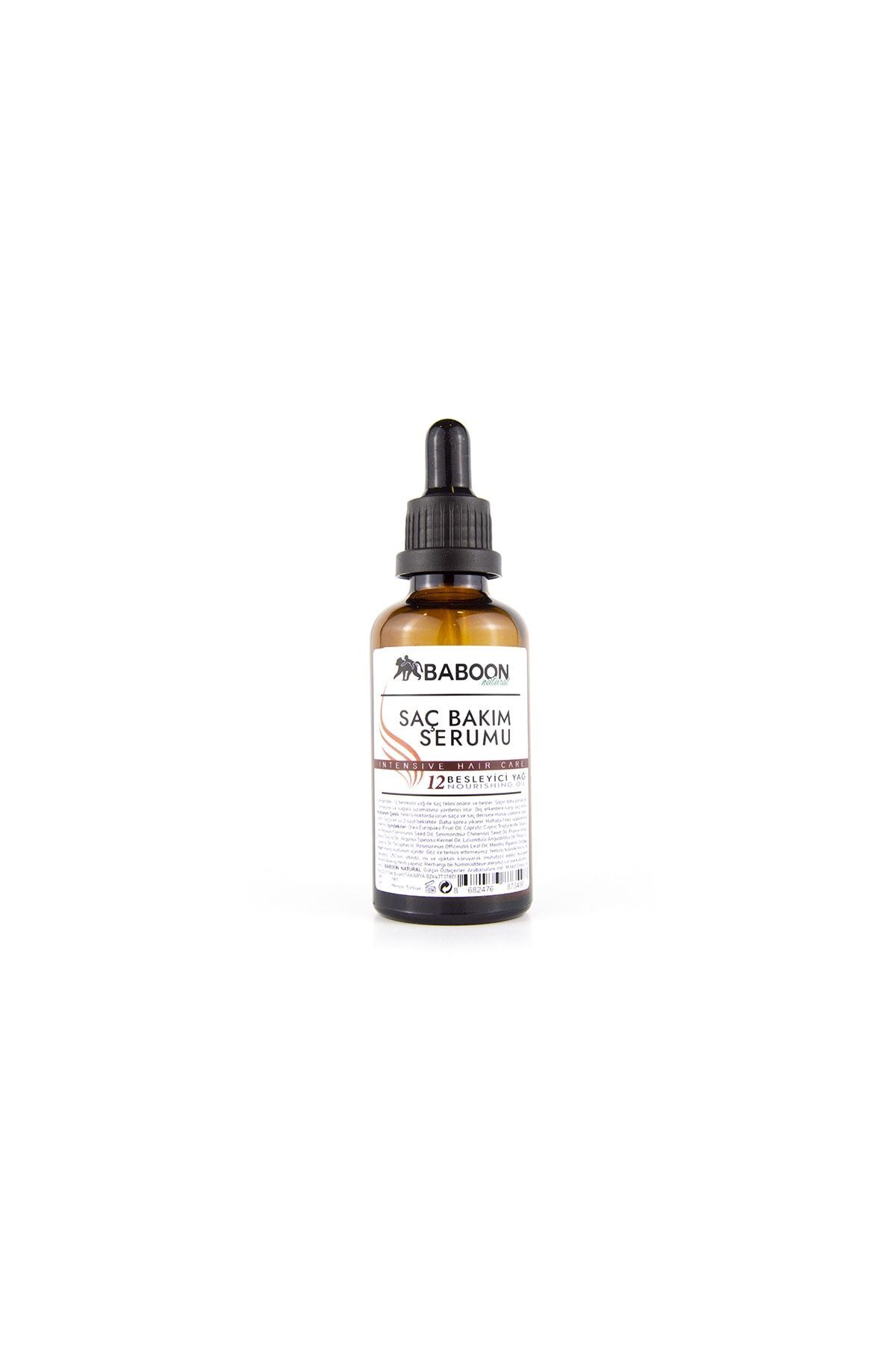 Baboon Natural Saç Bakım Serumu 50 Ml