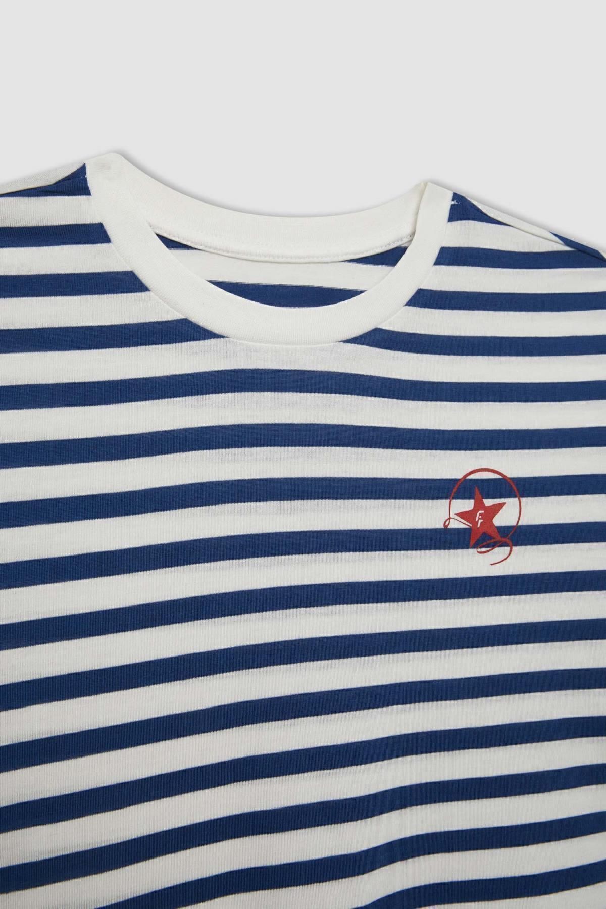 تی شرت زنانه دفاکتو | C5822AX24SM Defacto - Image 2