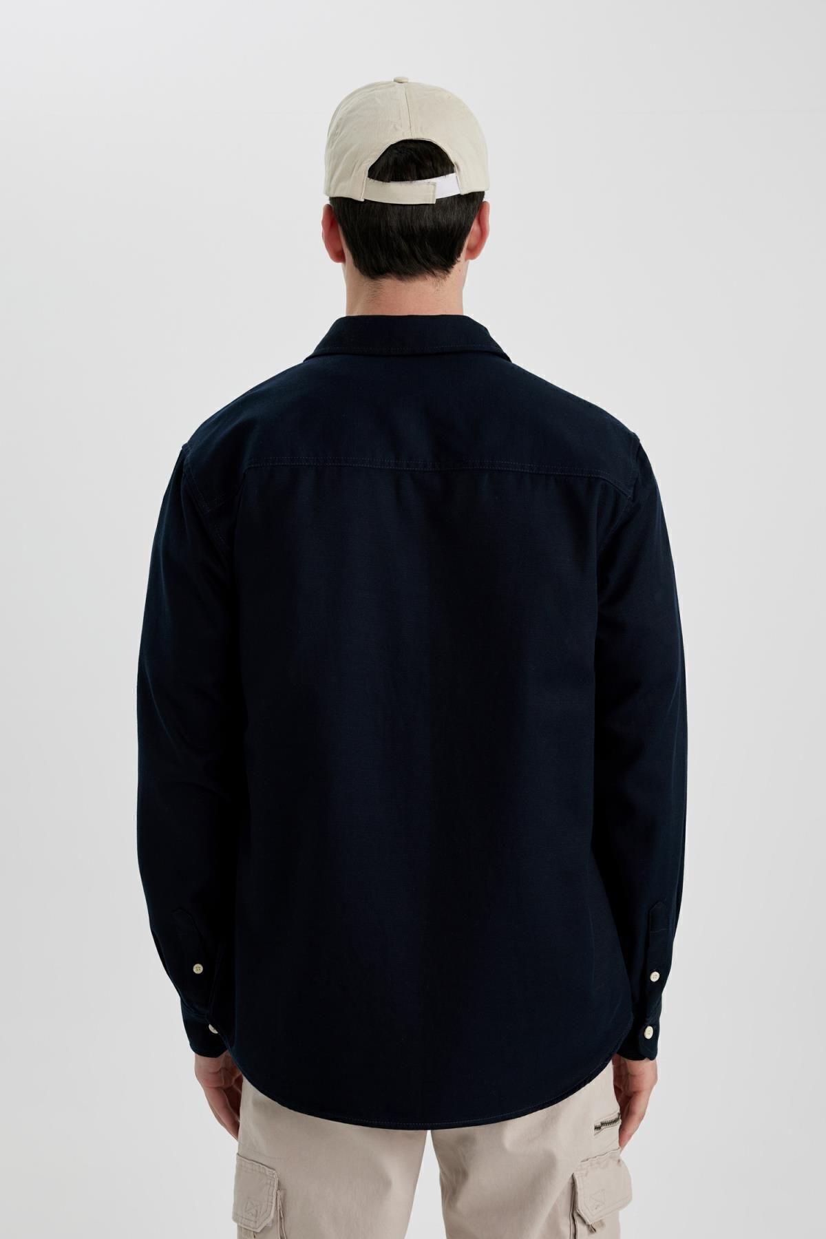 پیراهن مردانه دفاکتو | B3670AX24SP Defacto - Image 5