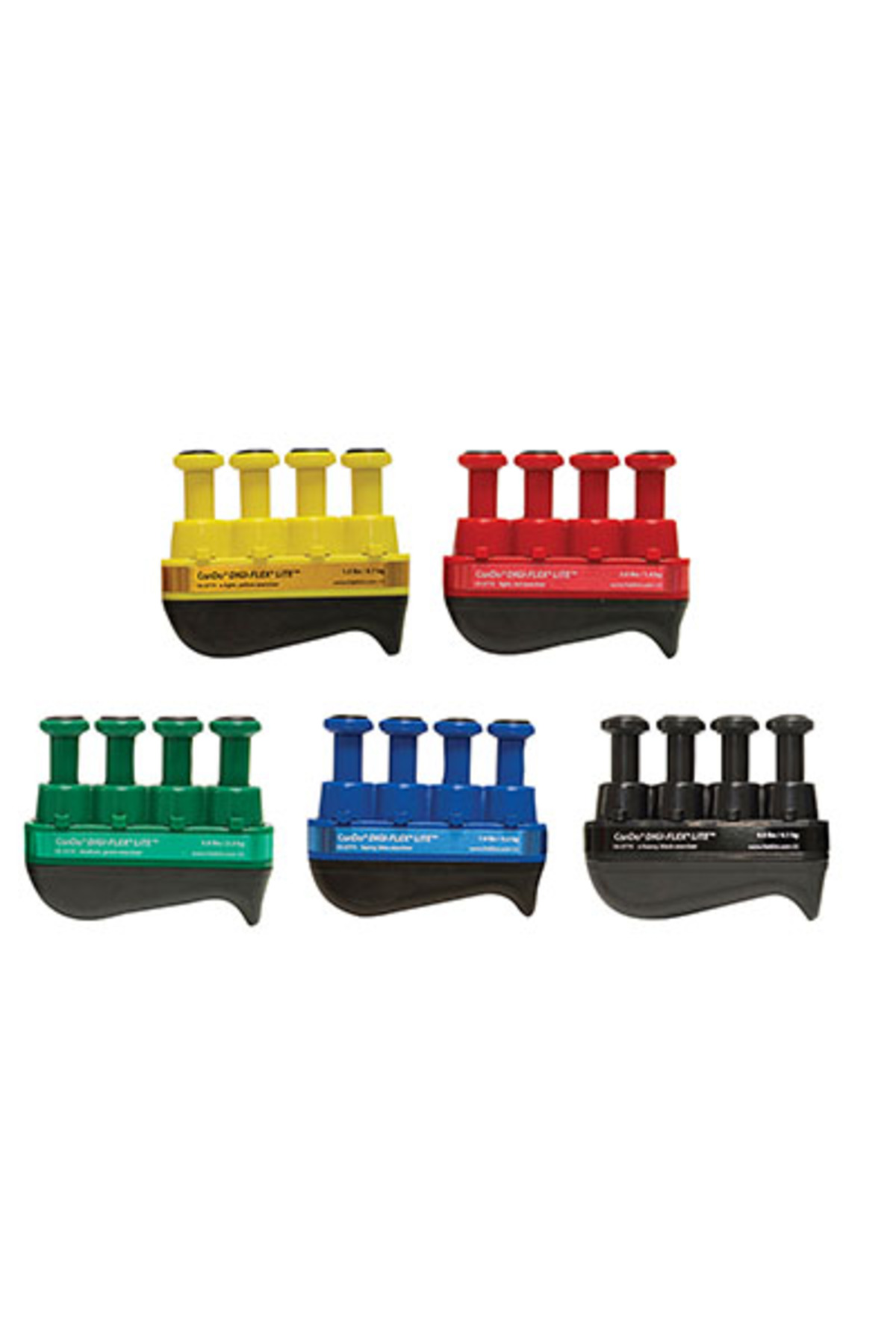 Cando Digi-Flex LITE -El Egzersiz Yayı  5'li set