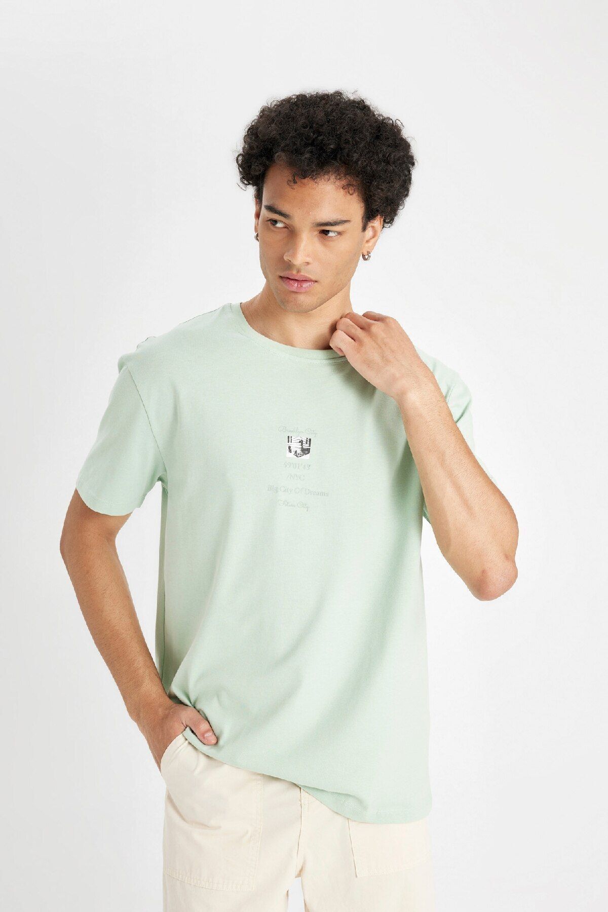 تی شرت مردانه دفاکتو | C6141AX24AU Defacto - Image 3