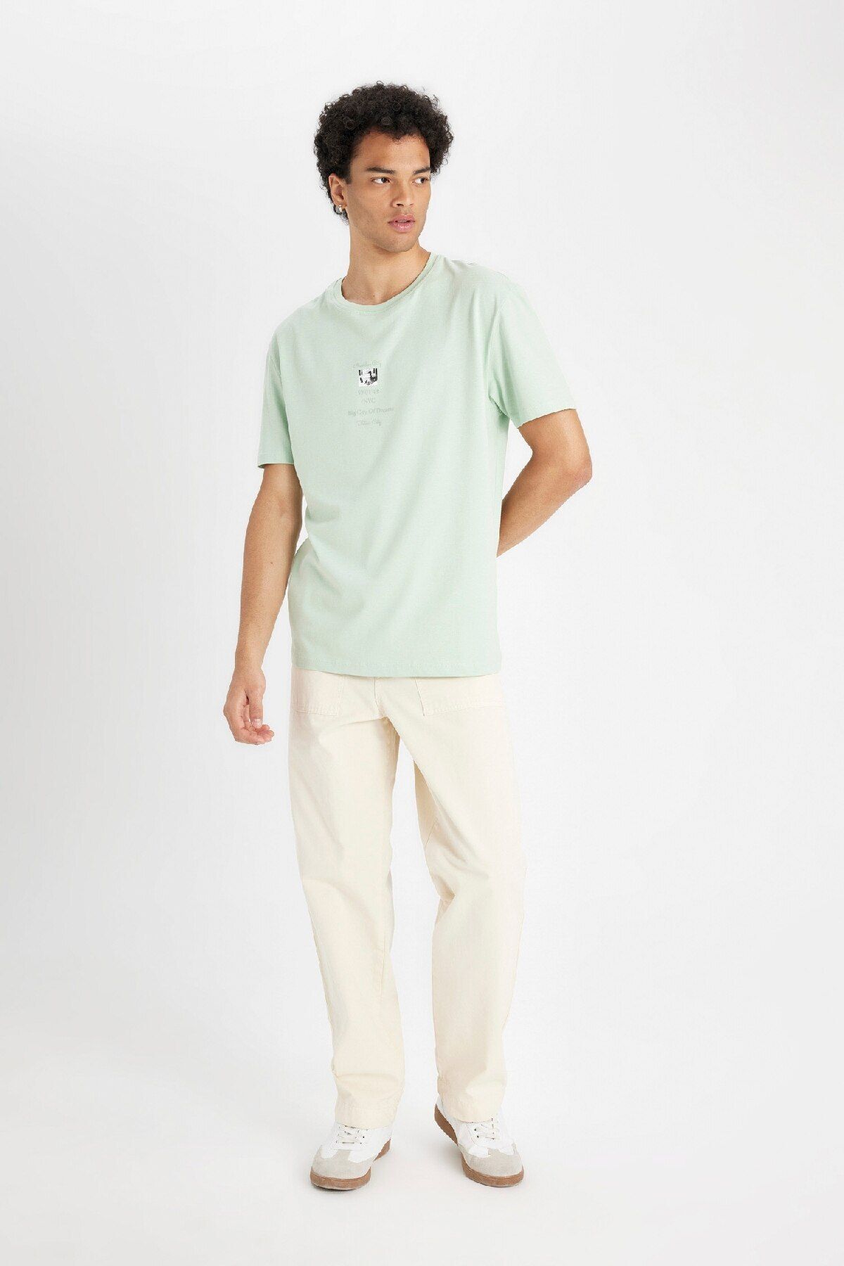 تی شرت مردانه دفاکتو | C6141AX24AU Defacto - Image 2