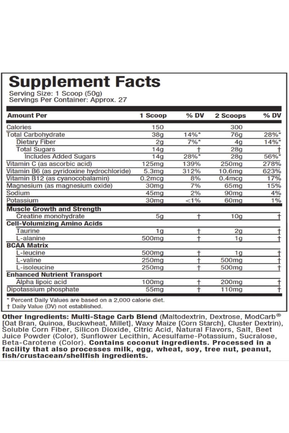 MUSCLETECH-Cell-tech Creatine Performance 1400 Series - Mixed Fruit 2